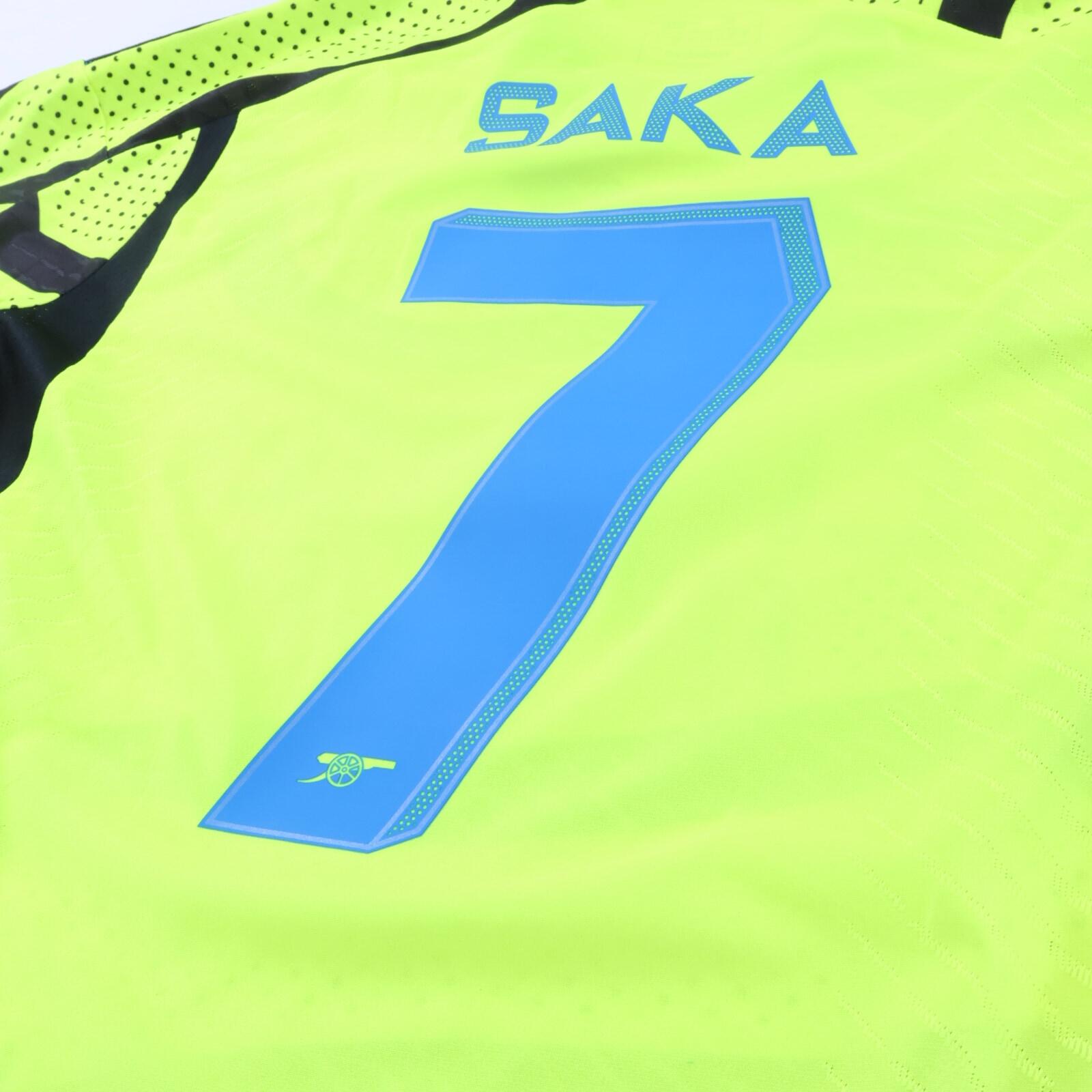 *NWT* Arsenal Saka #7 2023/24 Kit Room Away Shirt - S