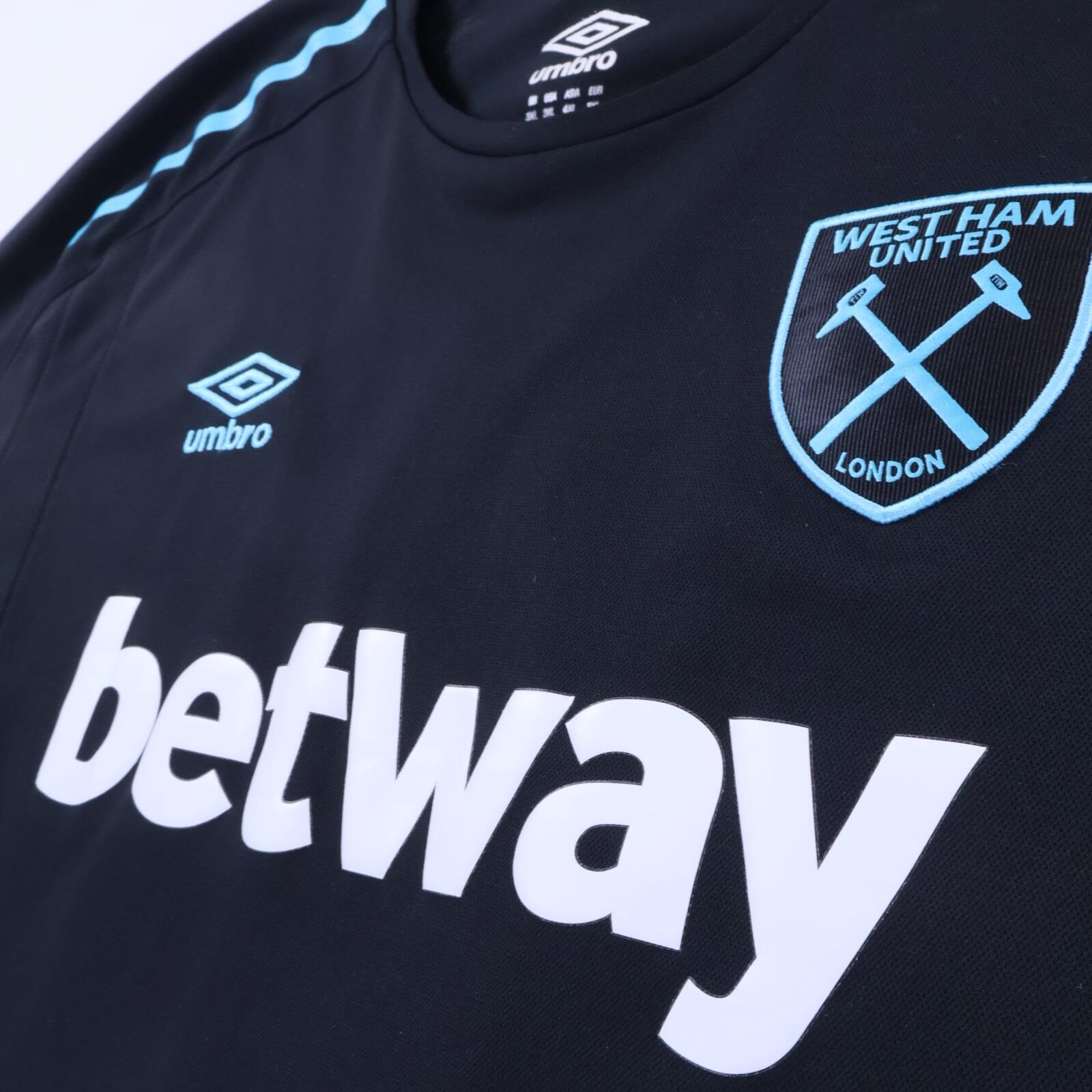 West Ham United Bm #6 2017/18 Away Shirt - 3XL