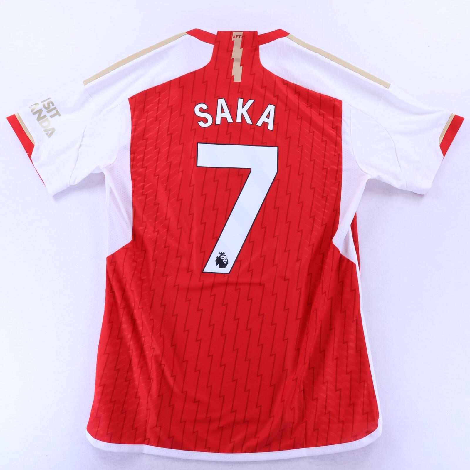 *NWT* Arsenal Saka #7 2023/24 Home Shirt - Player Issue - L