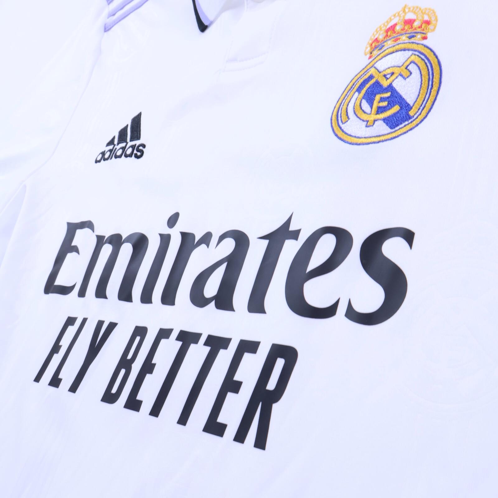 Real Madrid Benzema #9 2022/23 Home Shirt - S