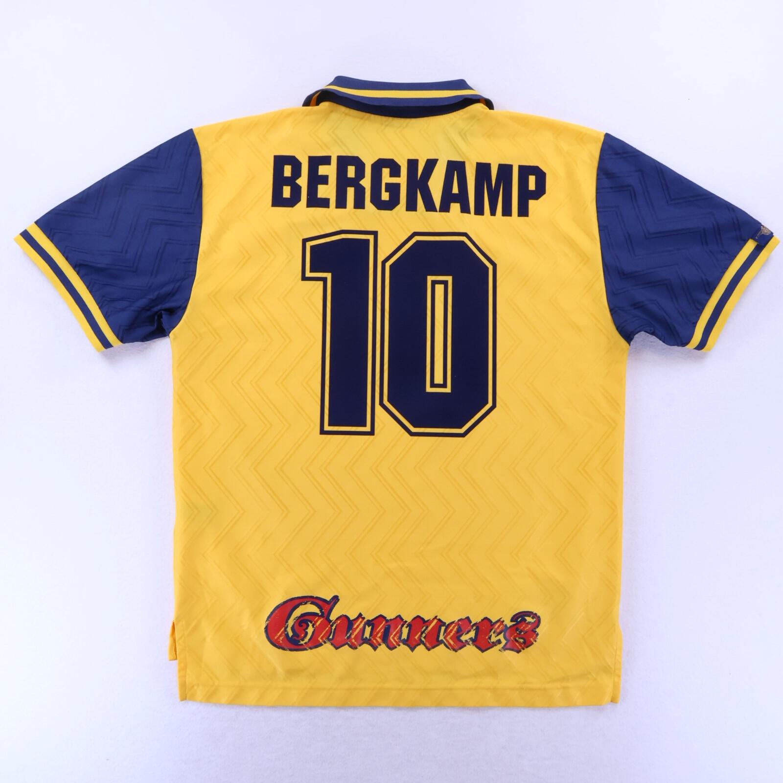 Arsenal Bergkamp #10 1996/97 Away Shirt - M