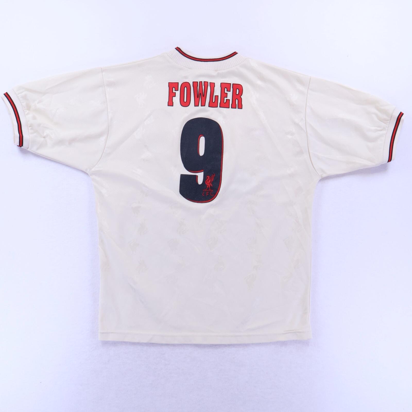 Liverpool F.C Fowler #9 1996/97 Away Shirt - M