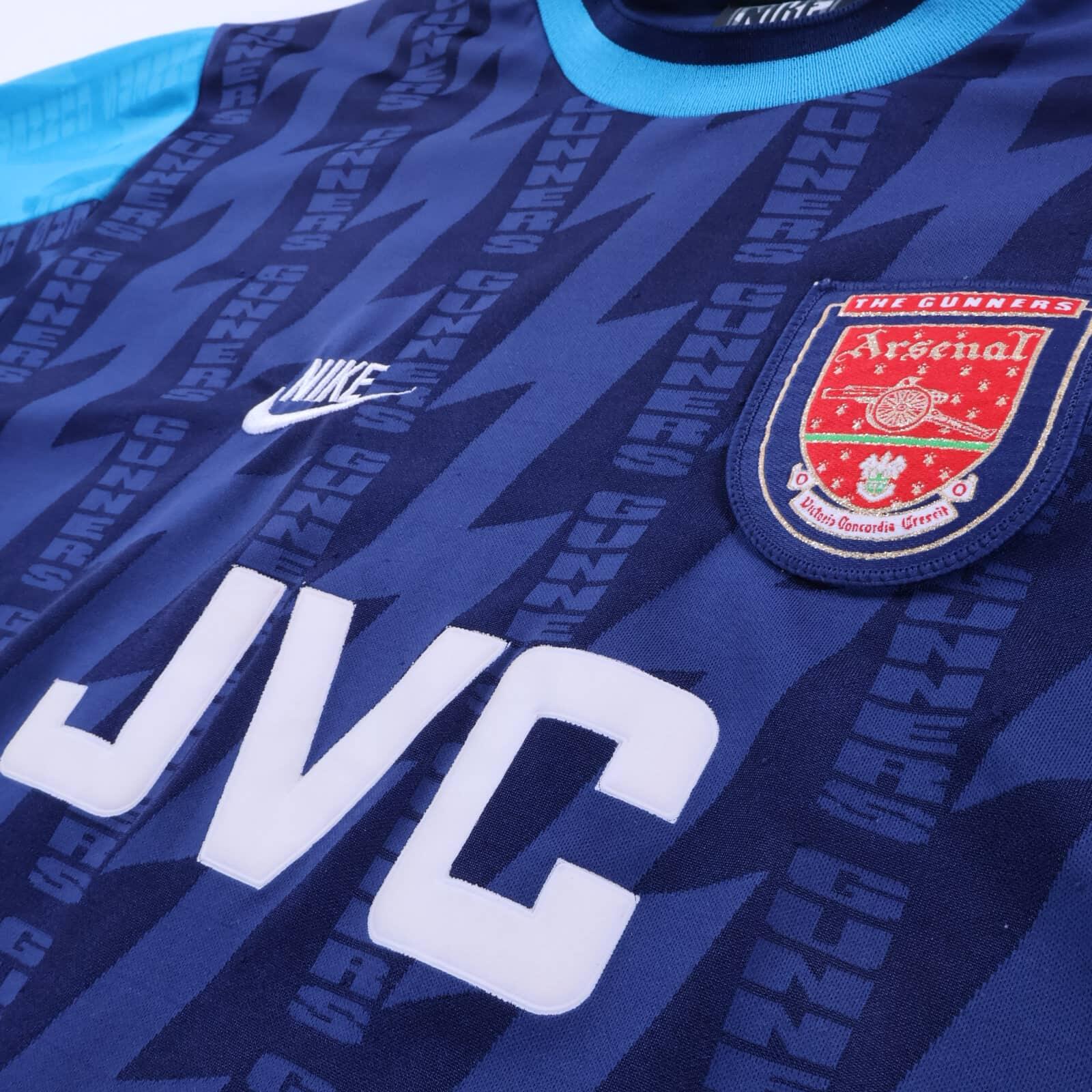 Arsenal Wright #8 1994/95 Away Shirt - M