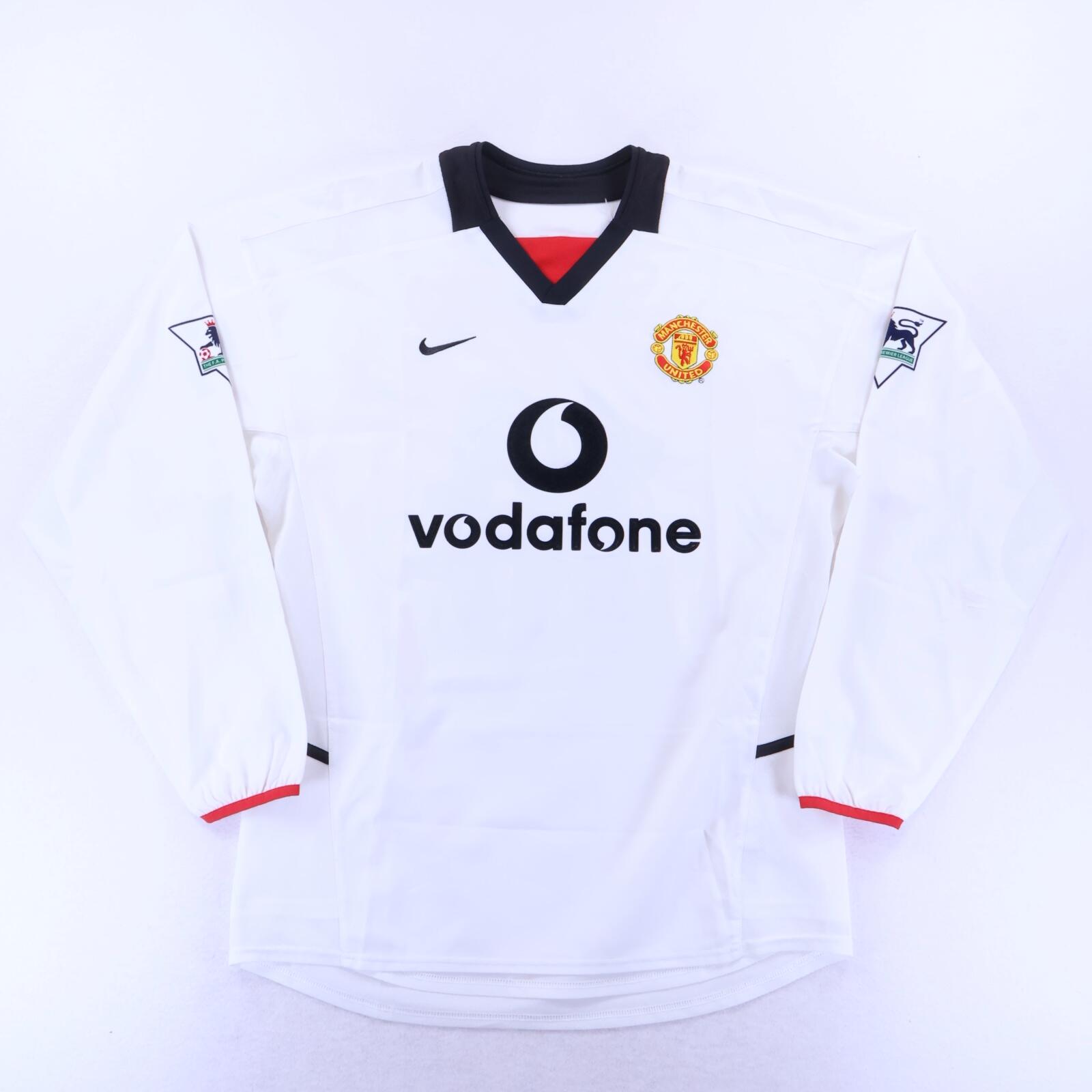 Manchester United V. Nistelrooy #10 2002/03 Away Shirt - Long Sleeve - M