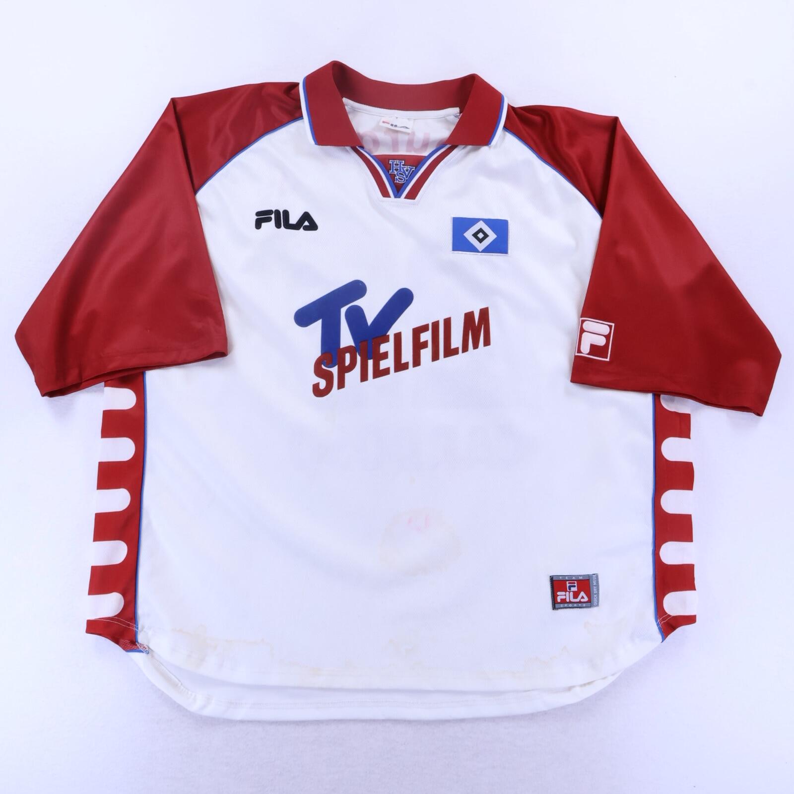 Hamburger Sv Cardoso #27 2000/01 Home Shirt - 2XL