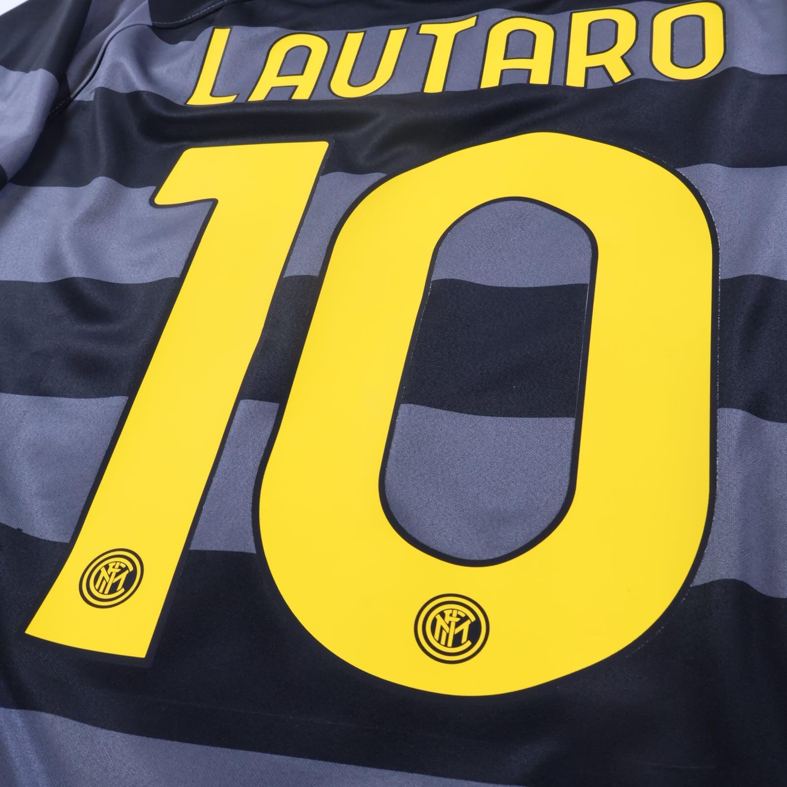 *NWT* Inter Milan Lautaro #10 2020/21 Third Shirt - L