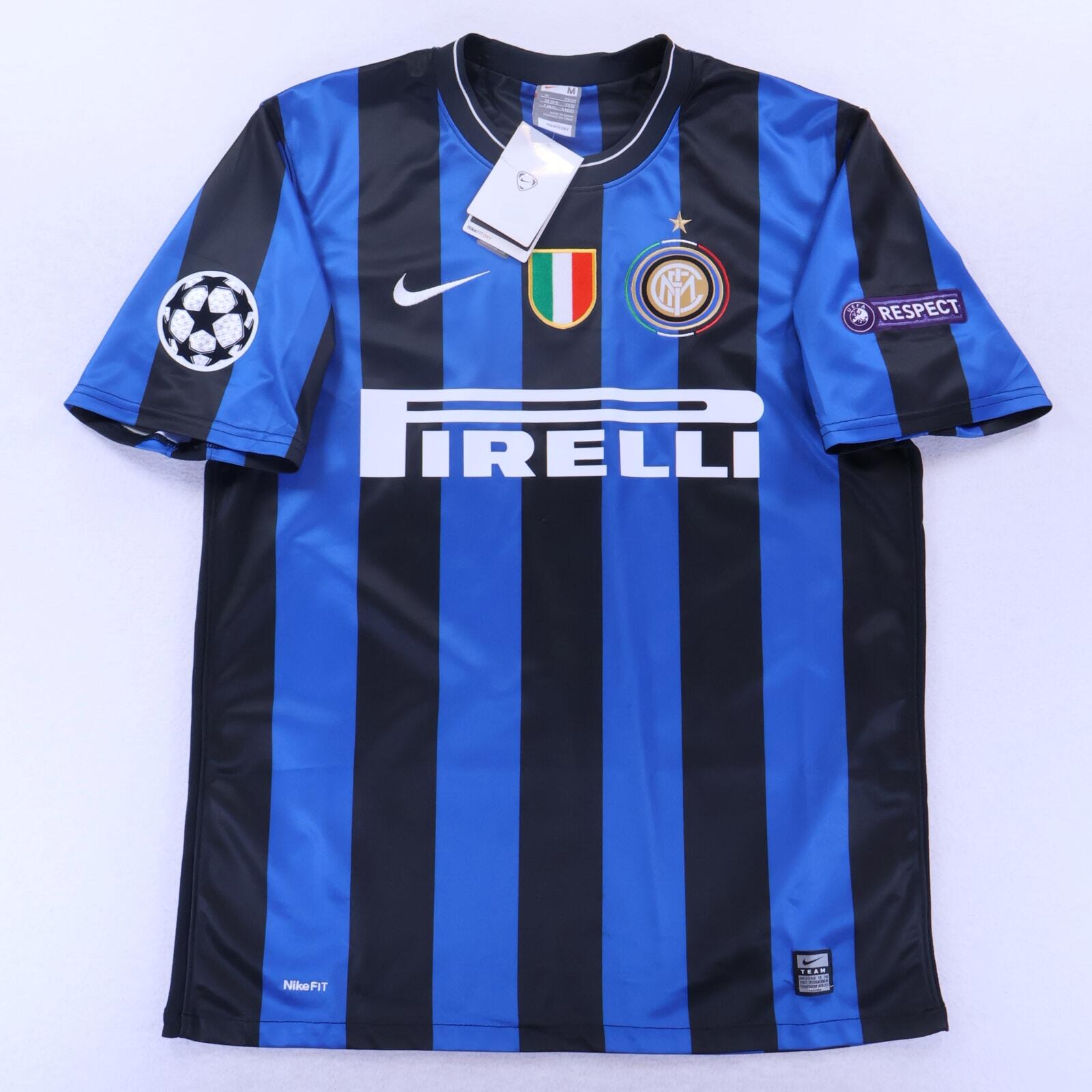 *NWT* Inter Milan Eto'O #9 2009/10 Home Shirt - M