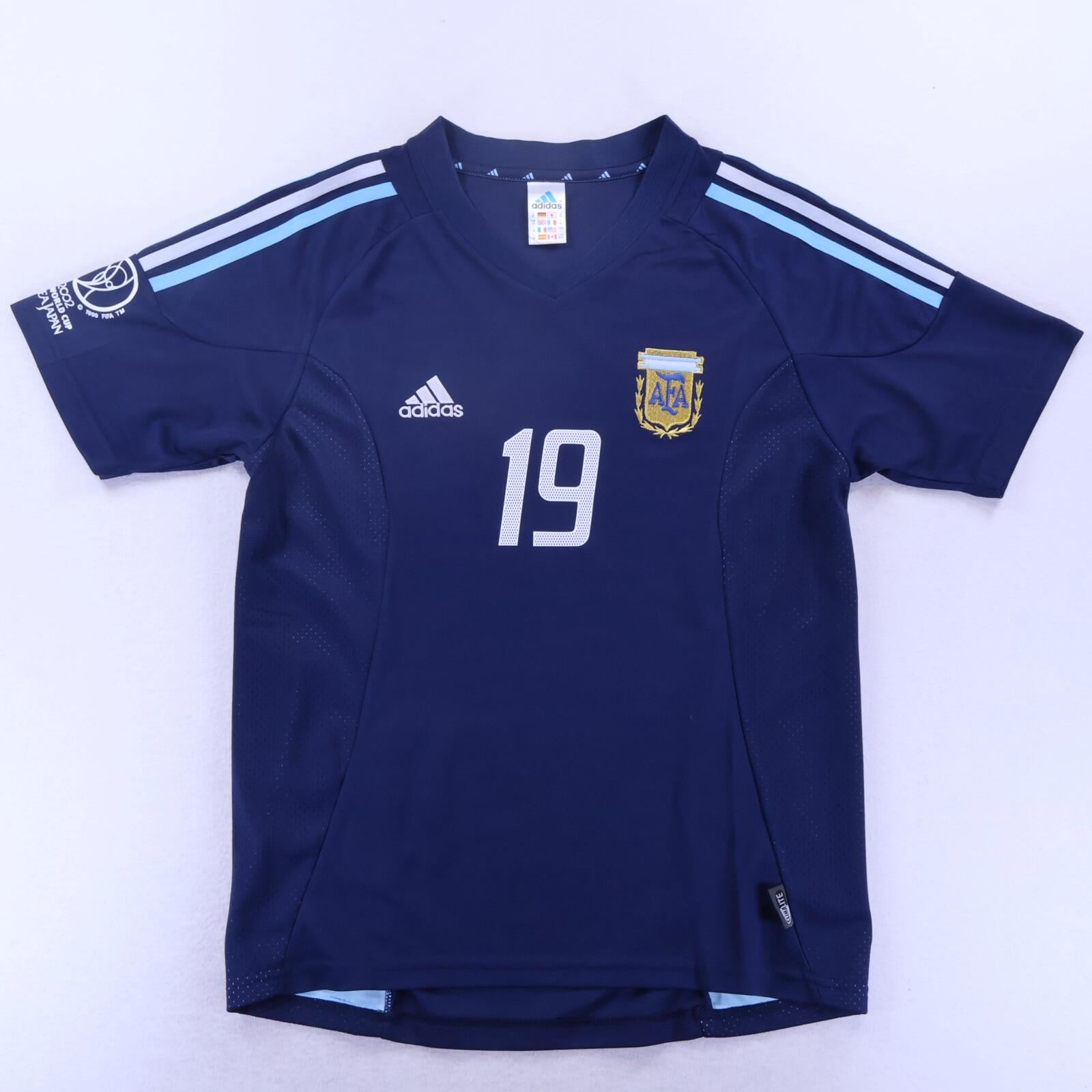 Argentina Crespo #19 2002/03 Away Shirt - M