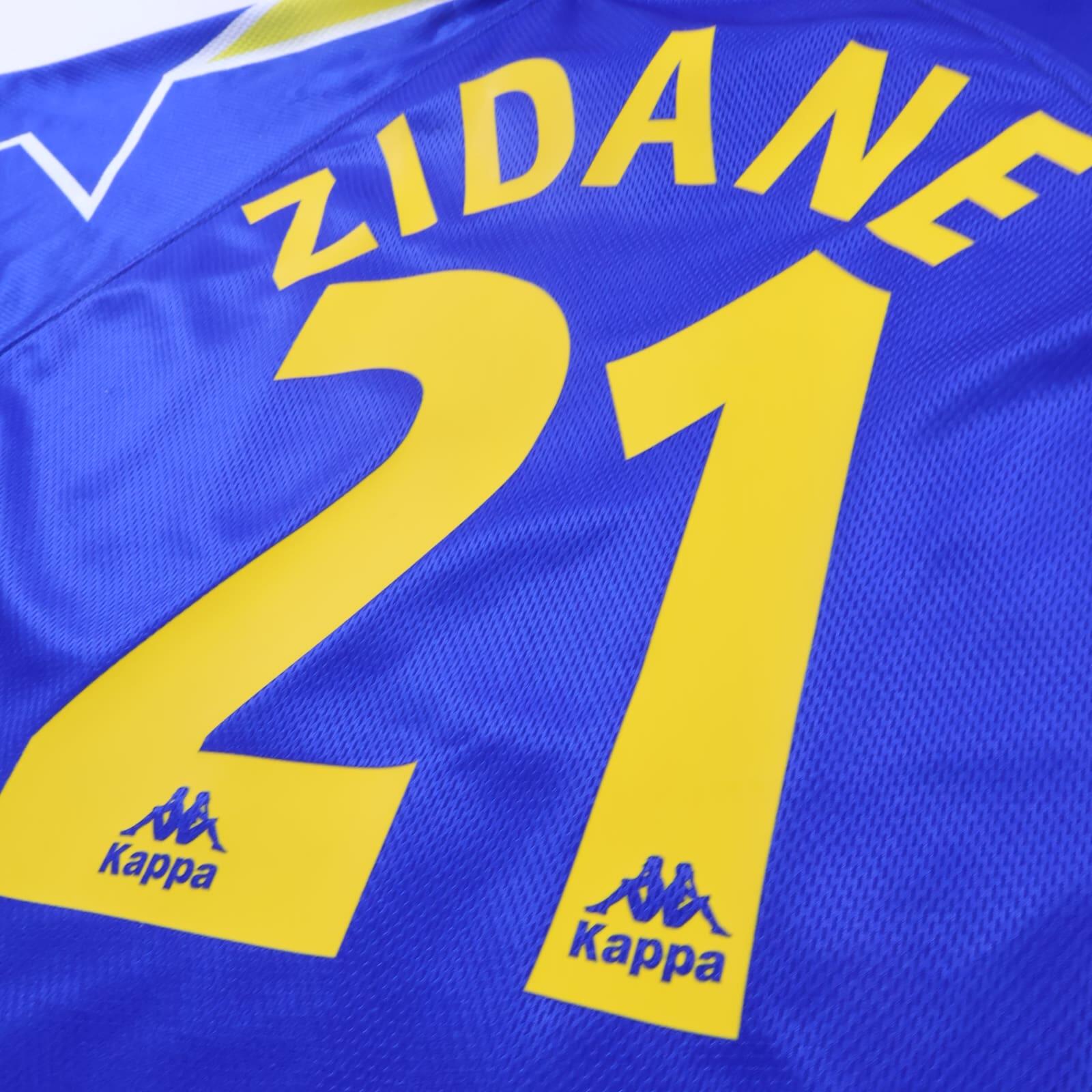 Juventus Zidane #21 1996/97 Away Shirt - XL