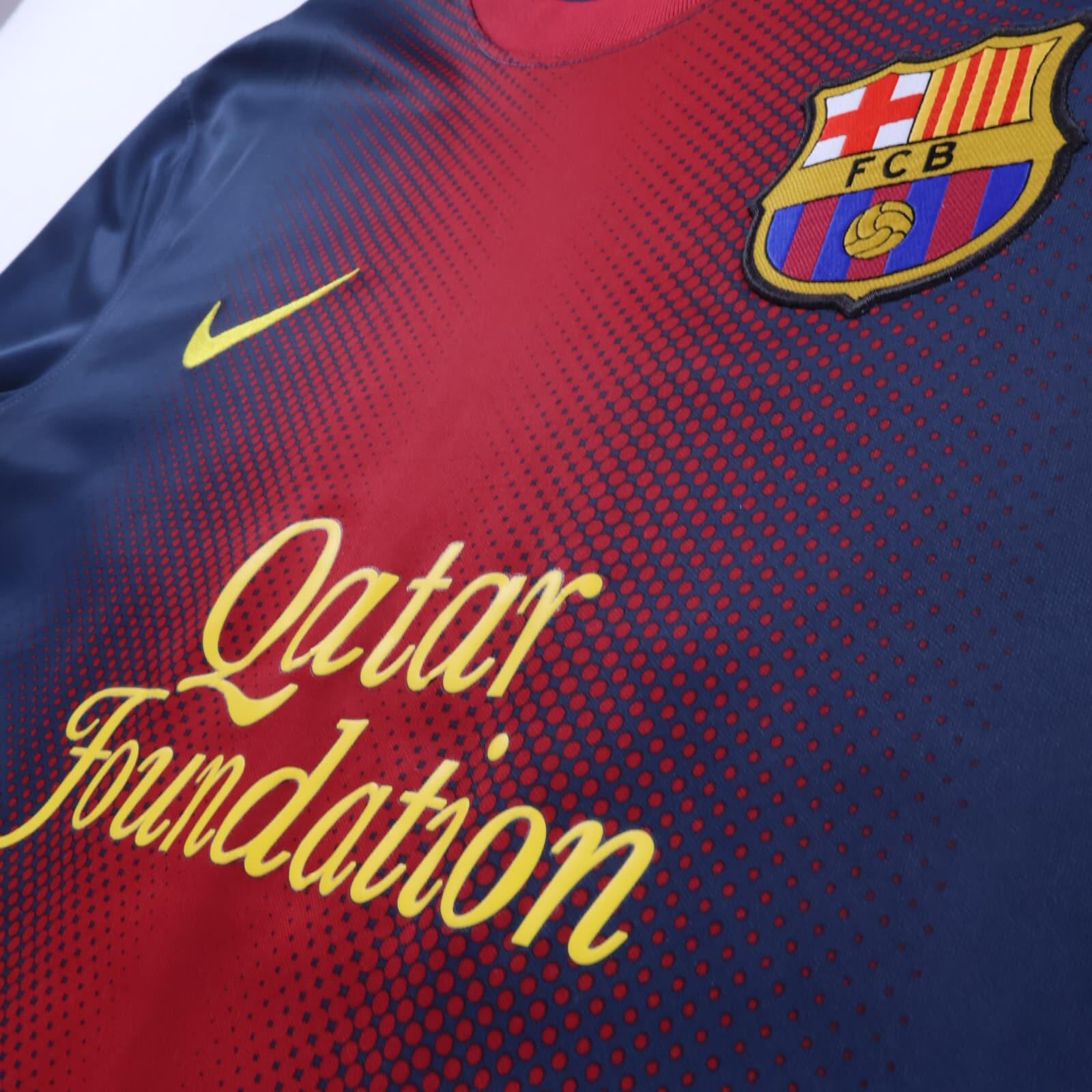 Barcelona A. Iniesta #8 2012/13 Home Shirt - Nike Basic - M