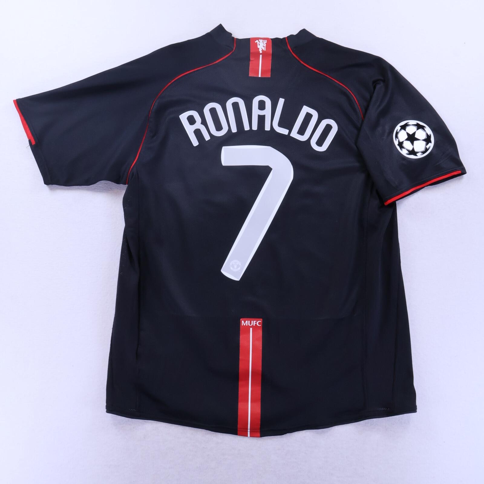 Manchester United Ronaldo #7 2007/08 Away Shirt - L