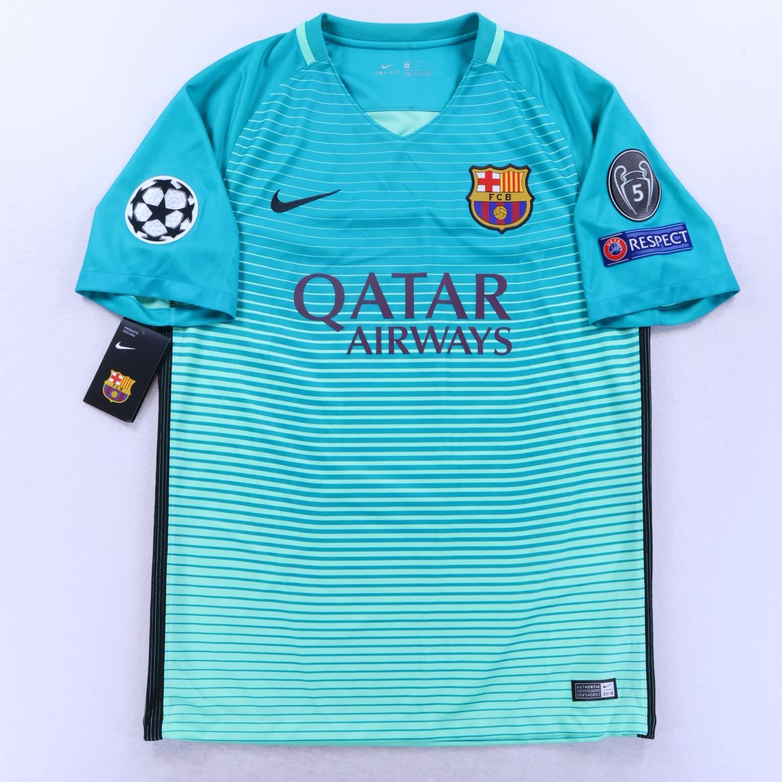 *NWT* Barcelona Neymar Jr #11 2016/17 Third Shirt - M