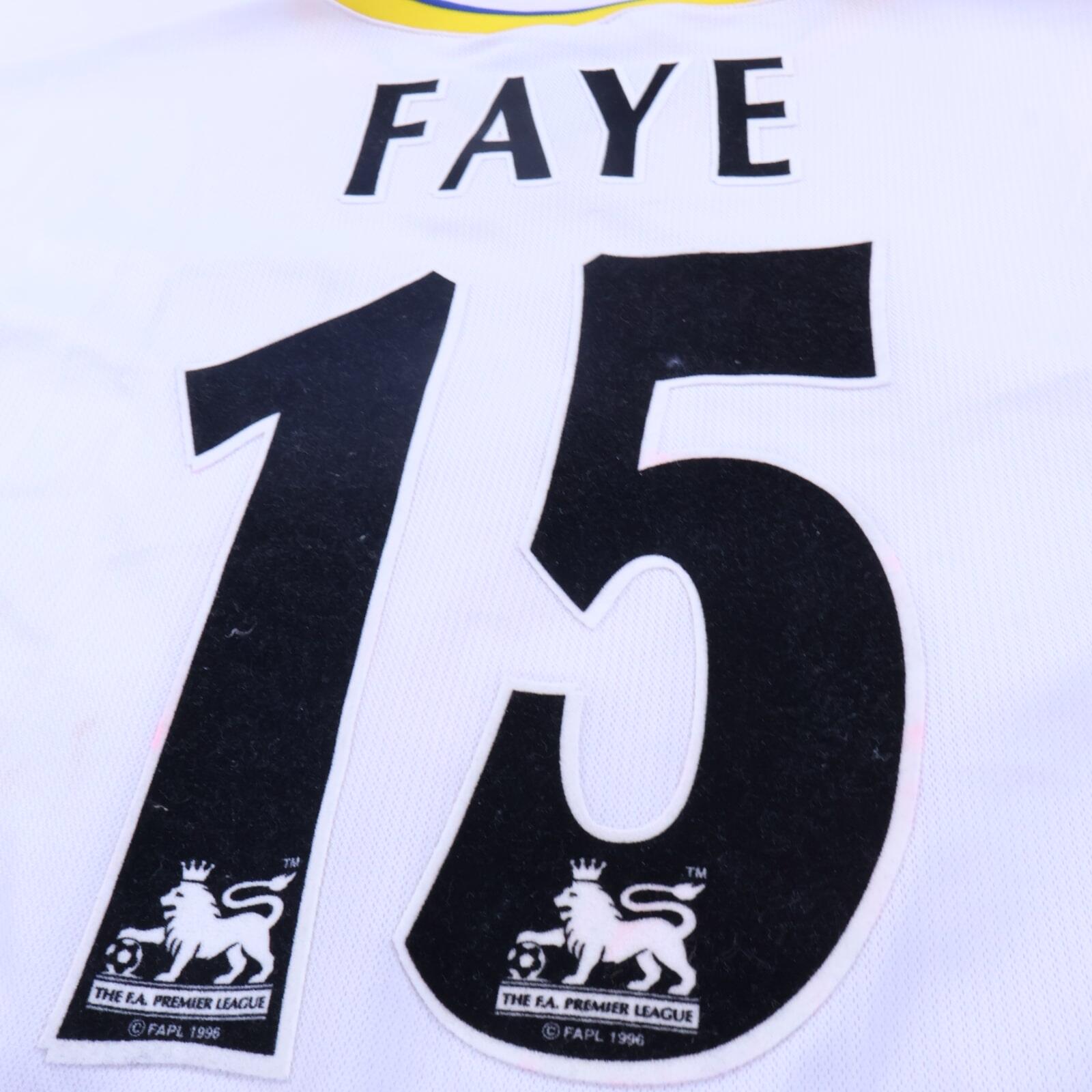 Portsmouth F.C Faye #15 2003/05 Third Shirt - Long Sleeve - XL