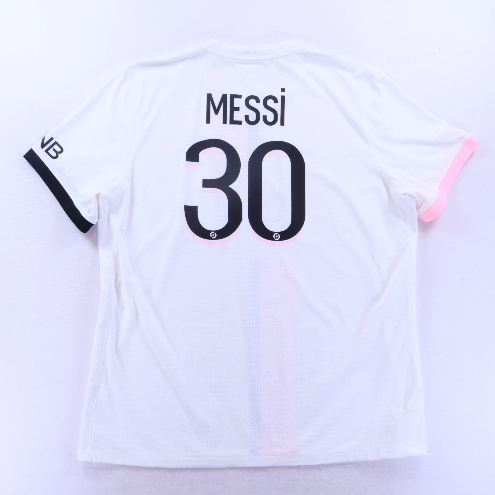 *MINT* Paris Saint-Germain F.C Messi #30 2021/22 Away Shirt - Player Issue - 2XL