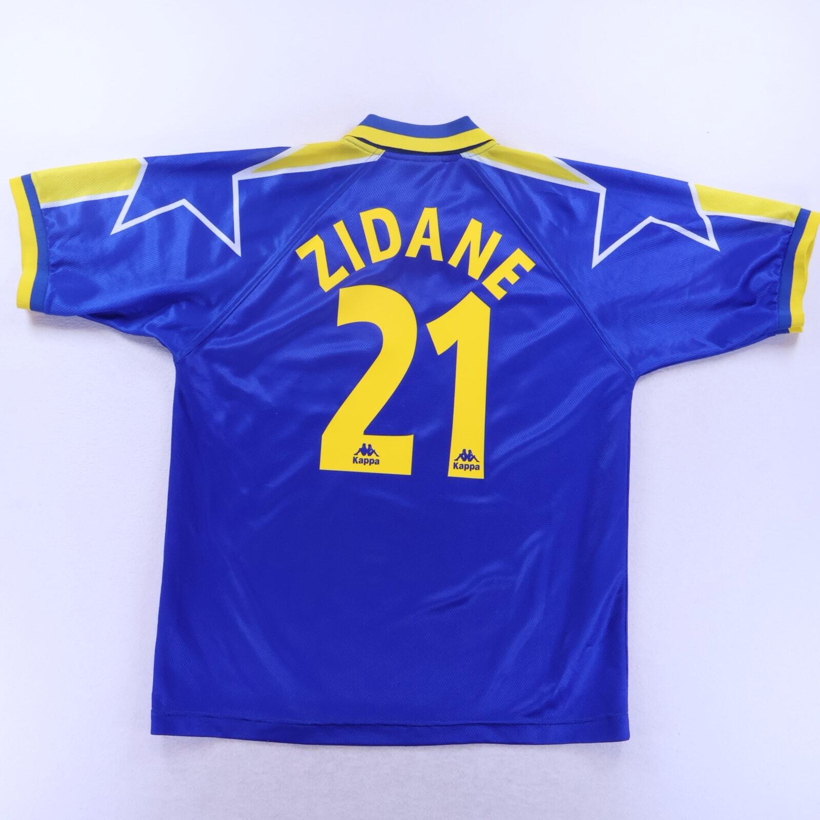 Juventus Zidane #21 1996/97 Away Shirt - XL
