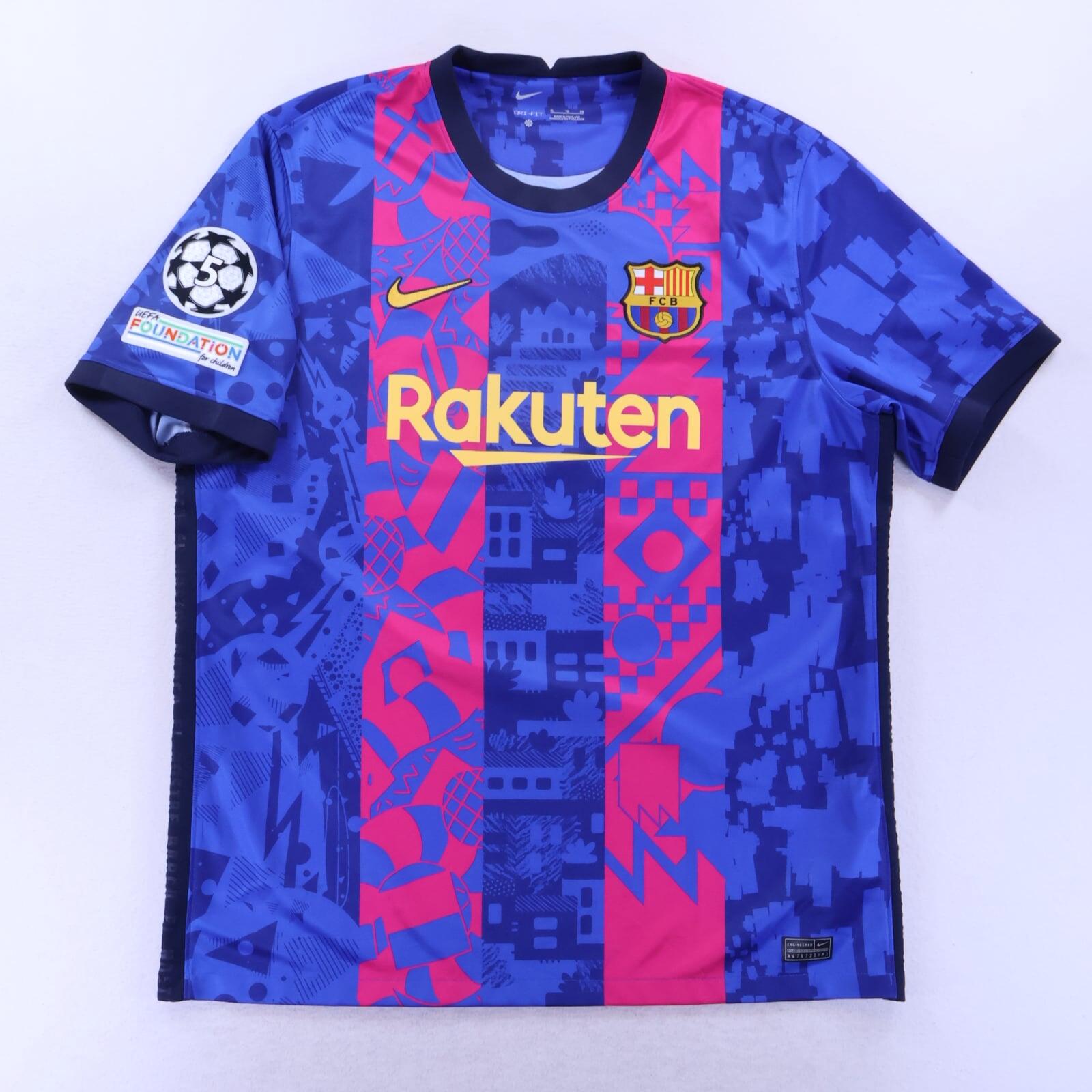 *MINT* Barcelona Ansu Fati #10 2021/22 Third Shirt - XL