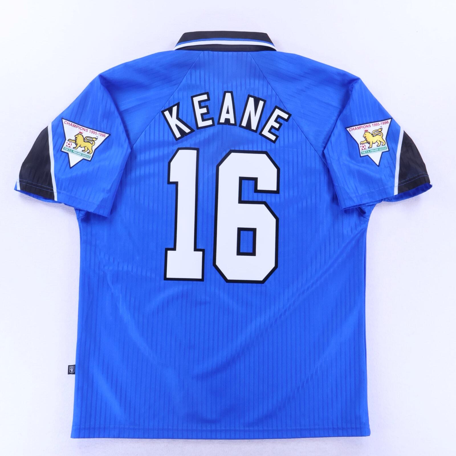 *MINT* Manchester United Keane #16 1996/98 Third Shirt - M