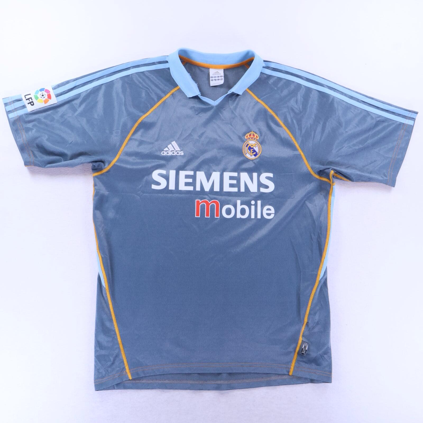 *MINT* Real Madrid Zidane #5 2003/04 Third Shirt - M