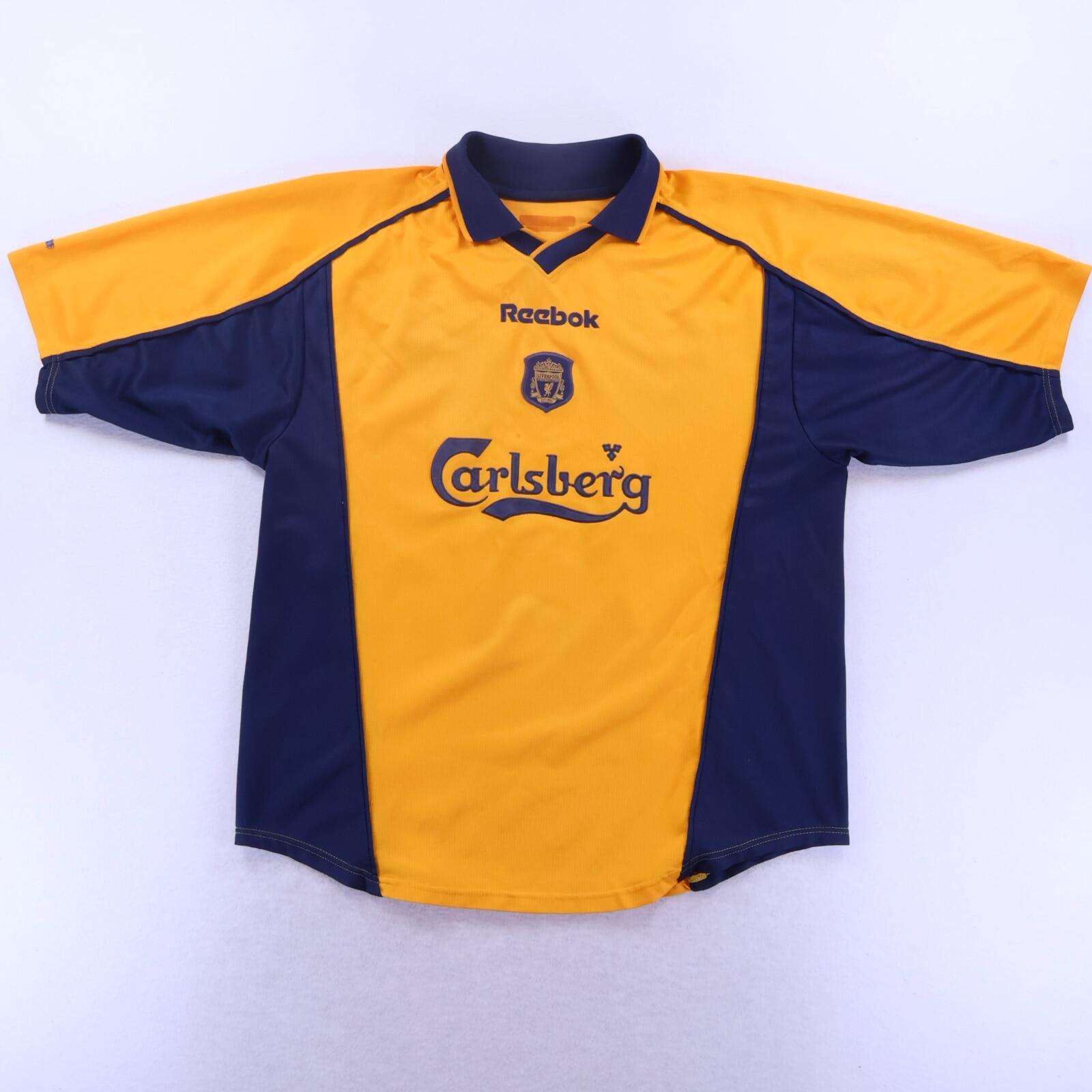 Liverpool F.C Hyypia #12 2000/01 Away Shirt - XL