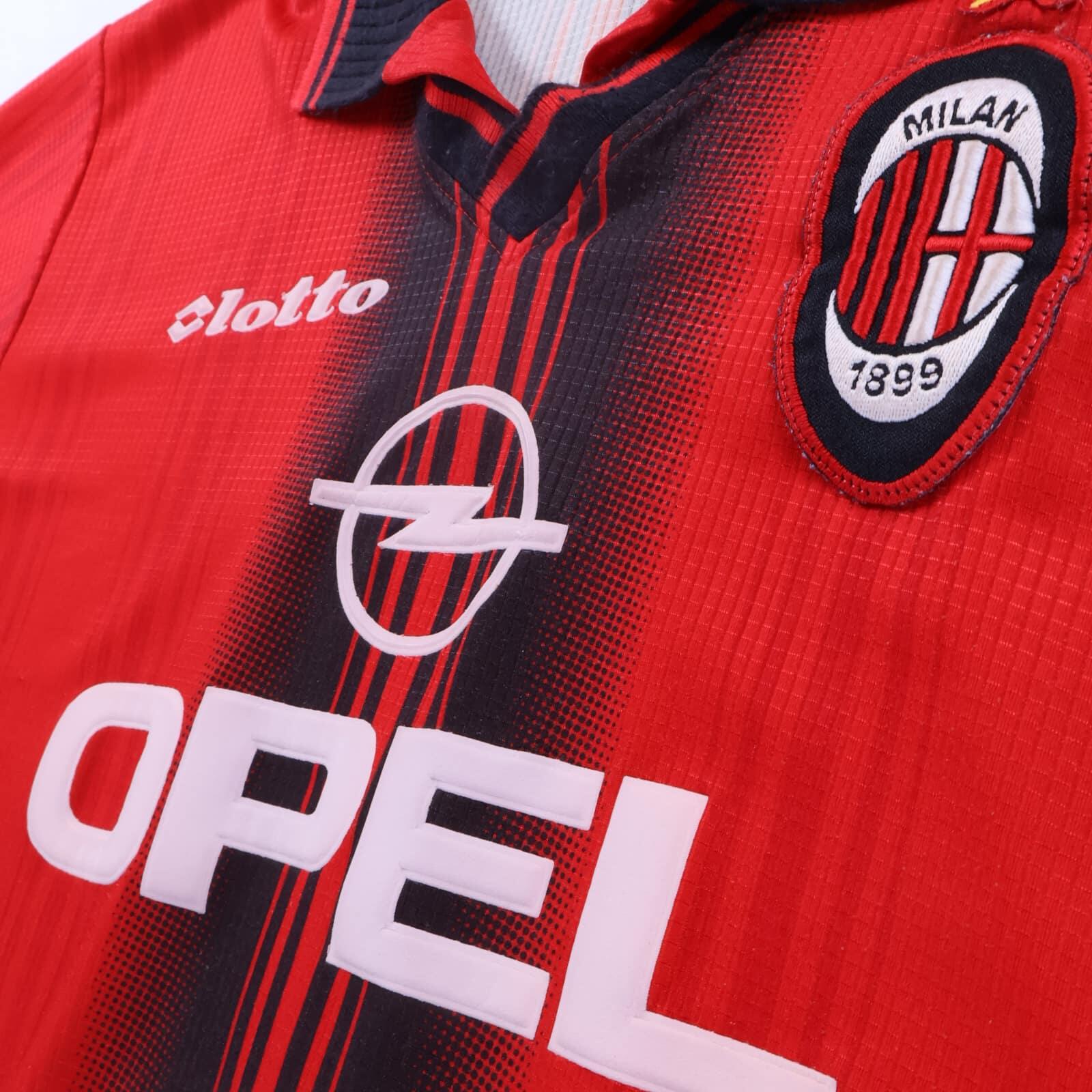 Ac Milan Maldini #3 1997/98 Fourth Shirt - L