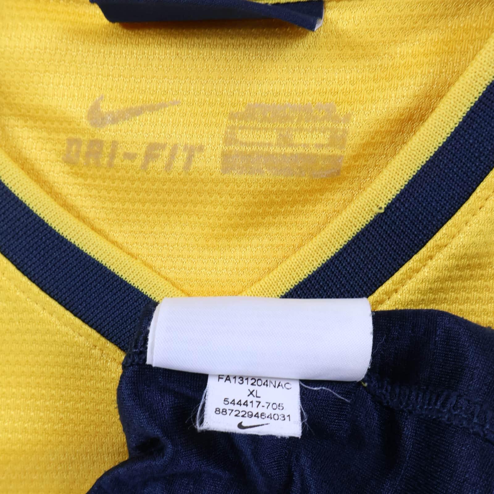 *MINT* Atlético De Madrid David Villa #9 2013/14 Away Shirt - XL