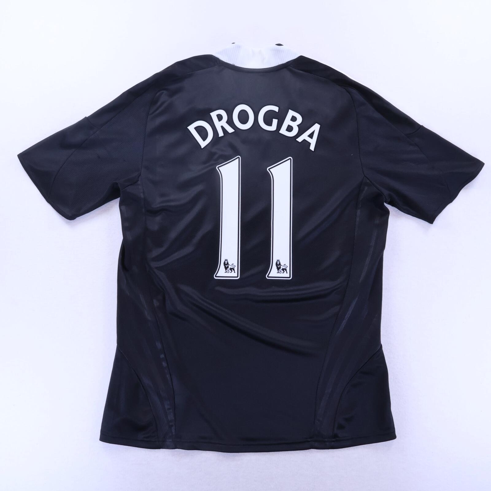 *MINT* Chelsea Drogba #11 2008/09 Away Shirt - L