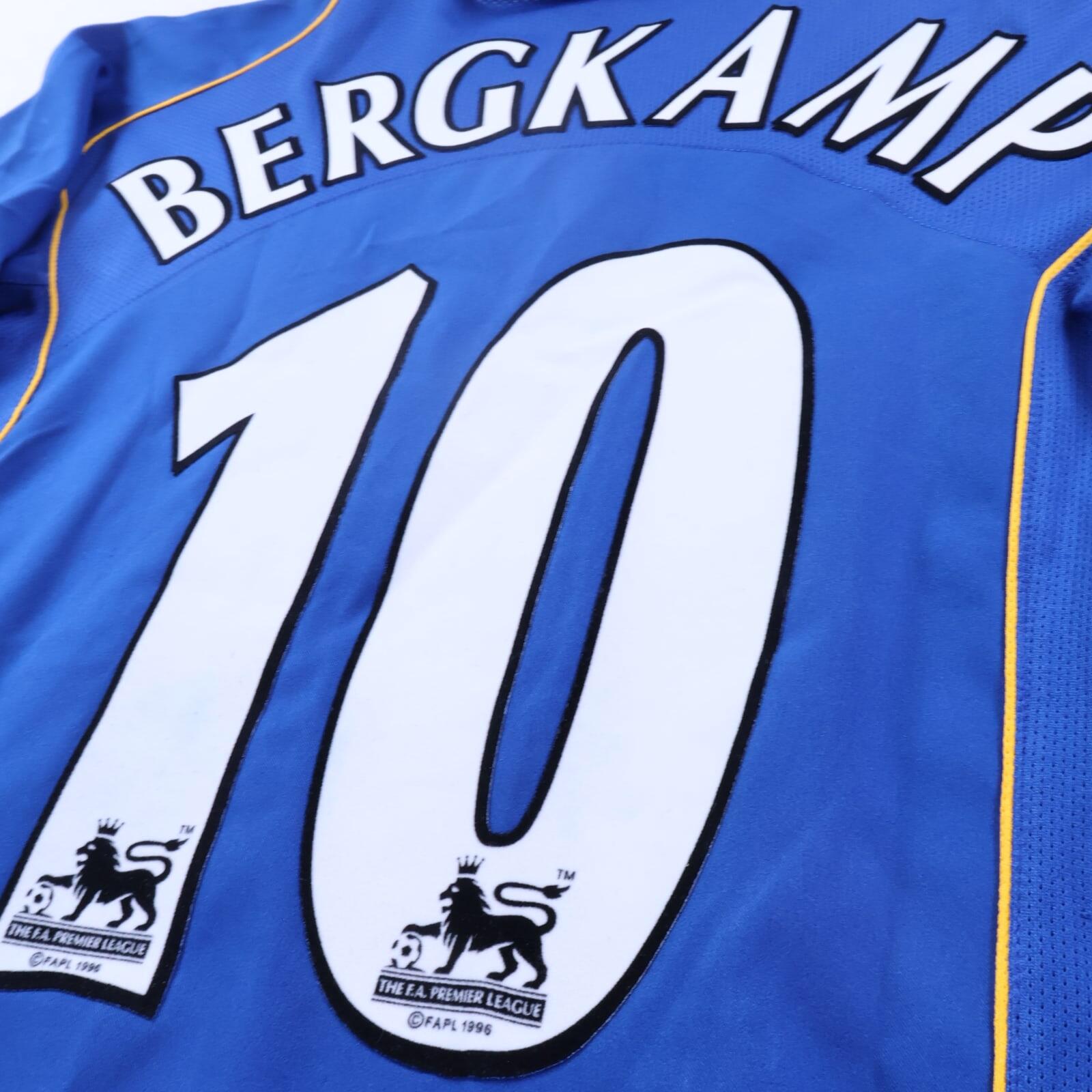 Arsenal Bergkamp #10 2004/05 Away Shirt - L