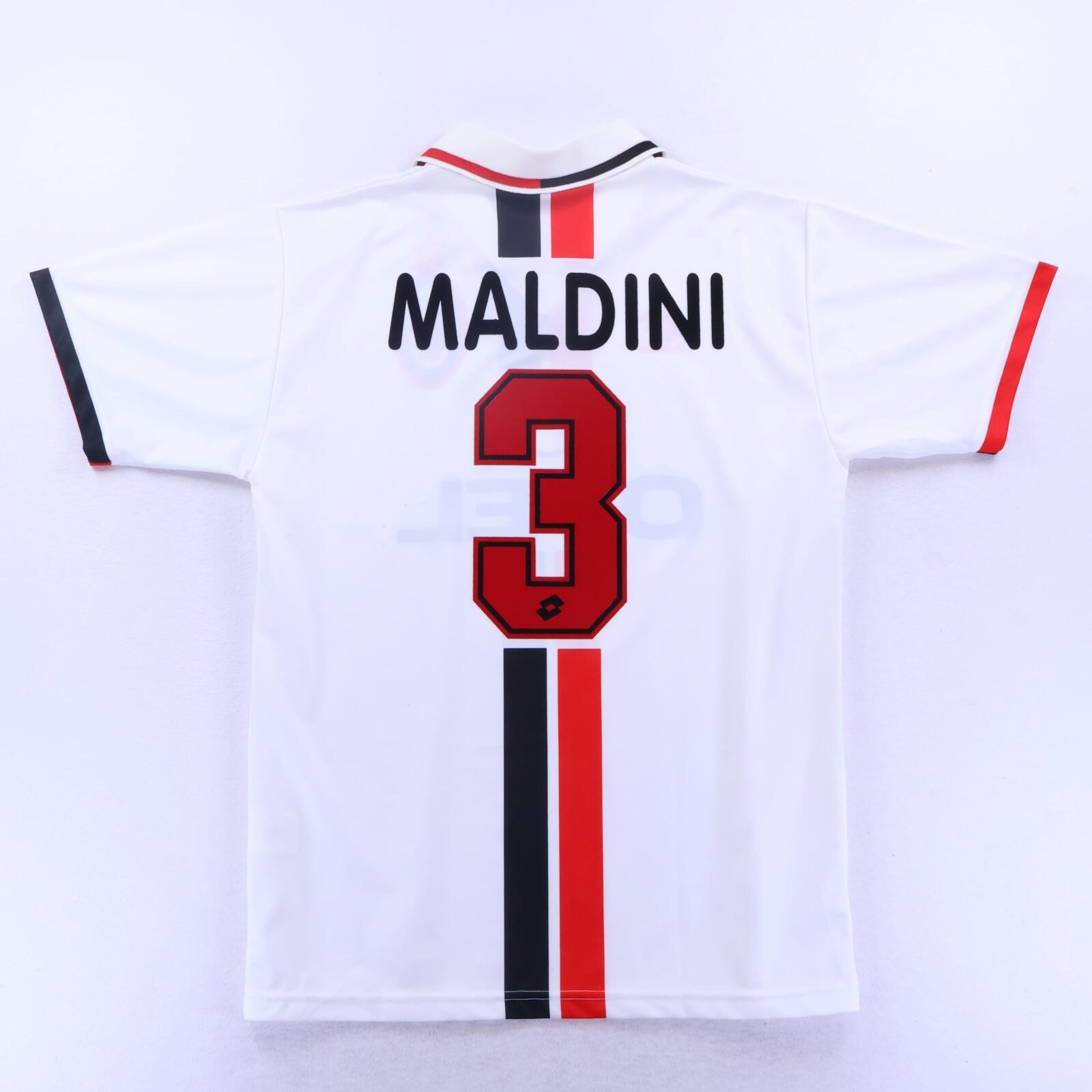 Ac Milan Maldini #3 1995/96 Away Shirt - L
