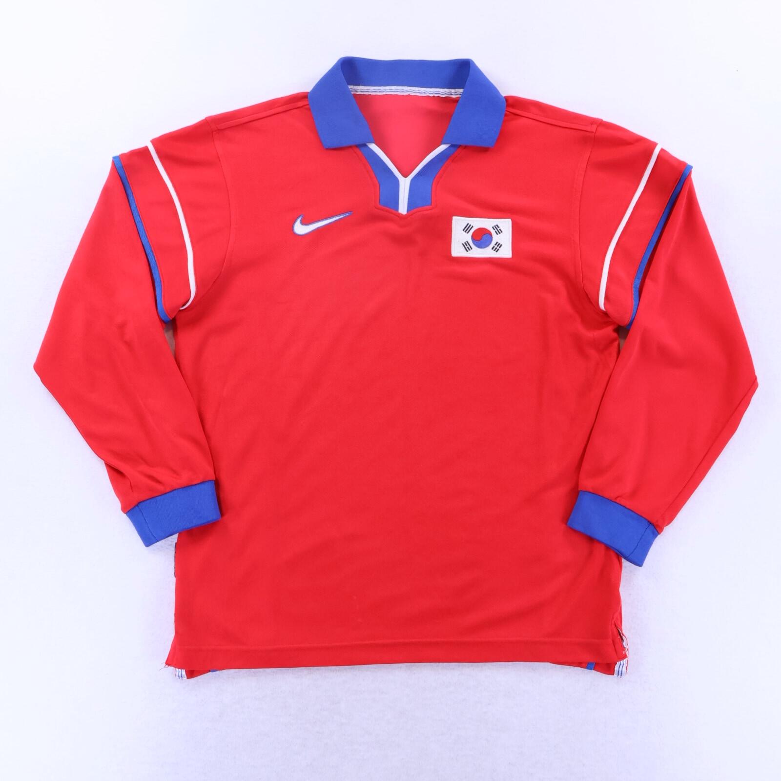 South Korea 1998/01 Home Shirt - Long Sleeve - M
