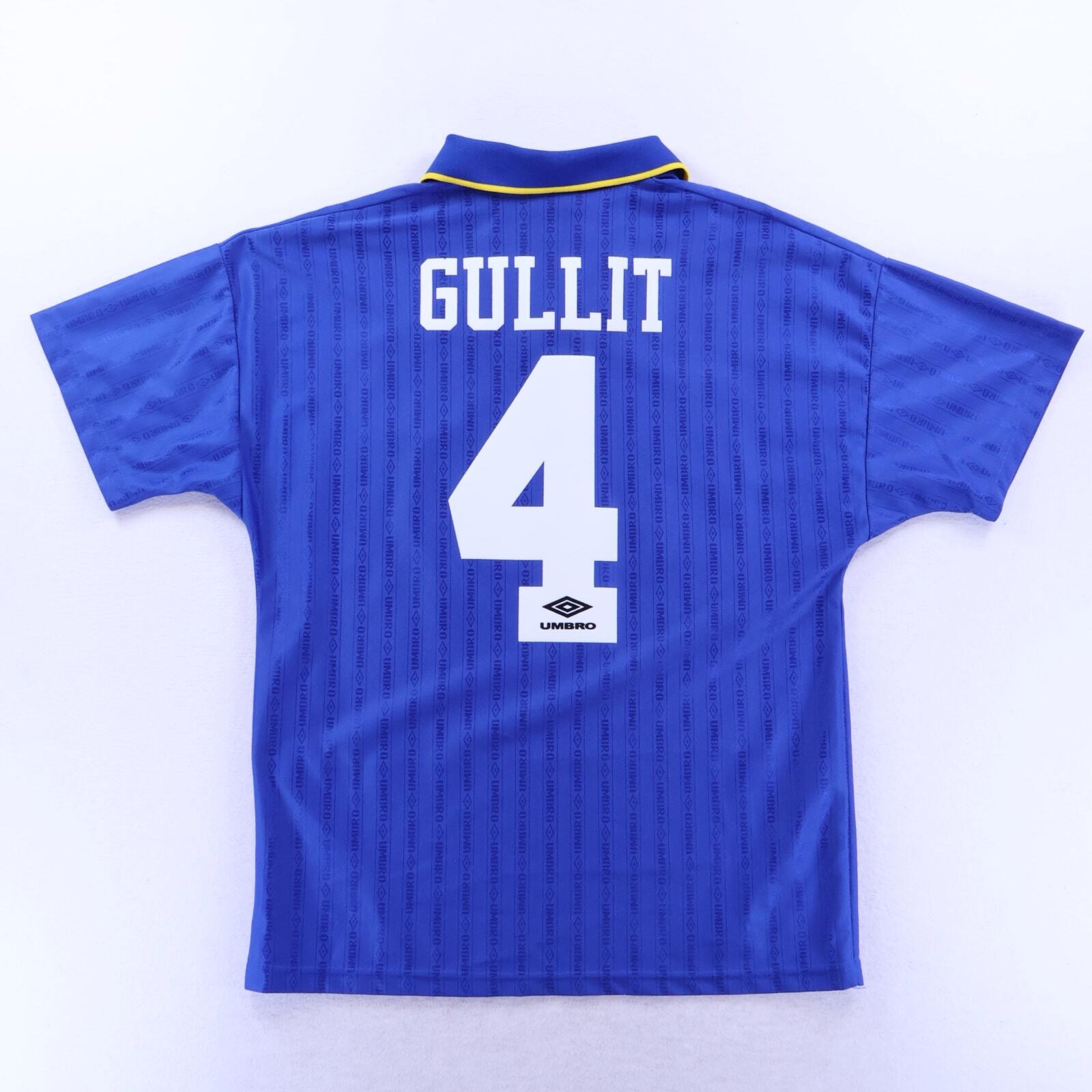 Chelsea Gullit #4 1995/97 Home Shirt - M