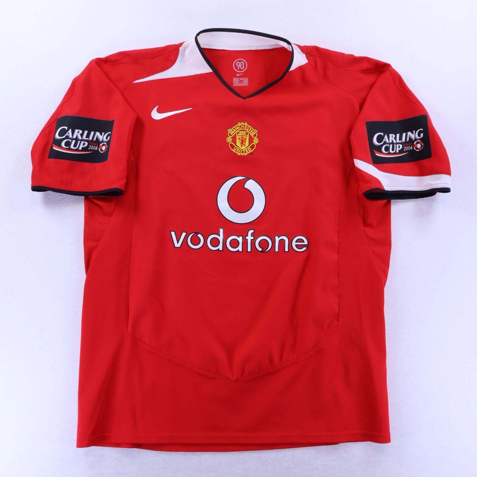 *MINT* Manchester United Saha #9 2004/06 Home Shirt - XL