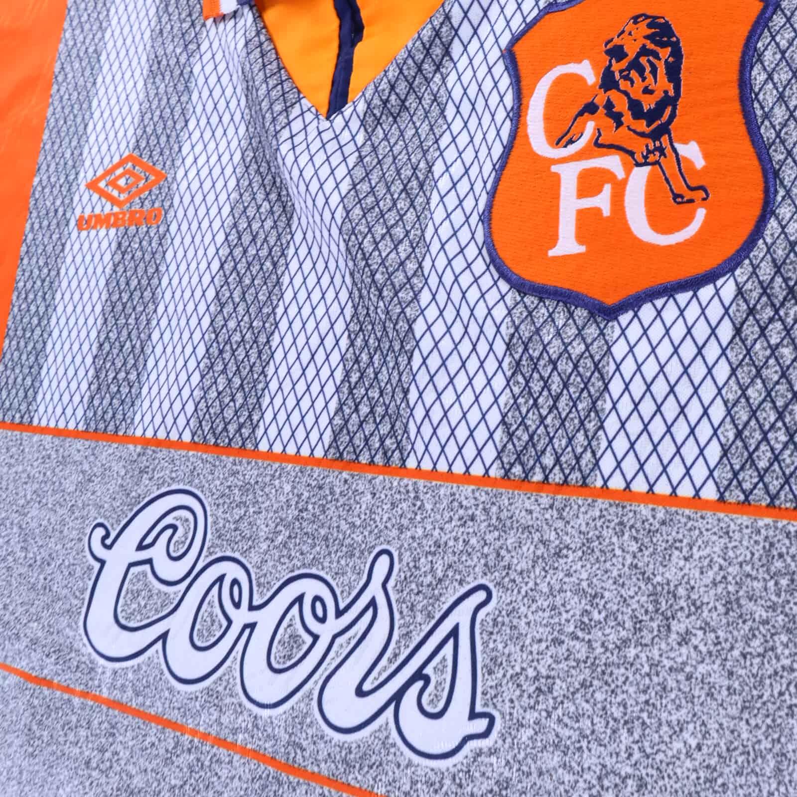 *MINT* Chelsea Gullit #4 1994 Away Shirt - XL