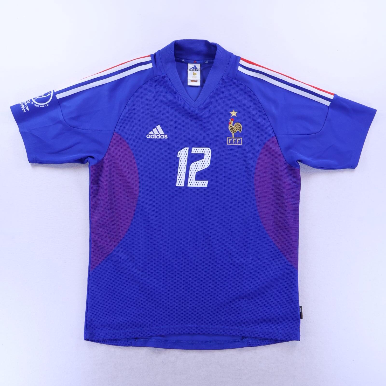 *MINT* France Henry #12 2002/04 Home Shirt - M