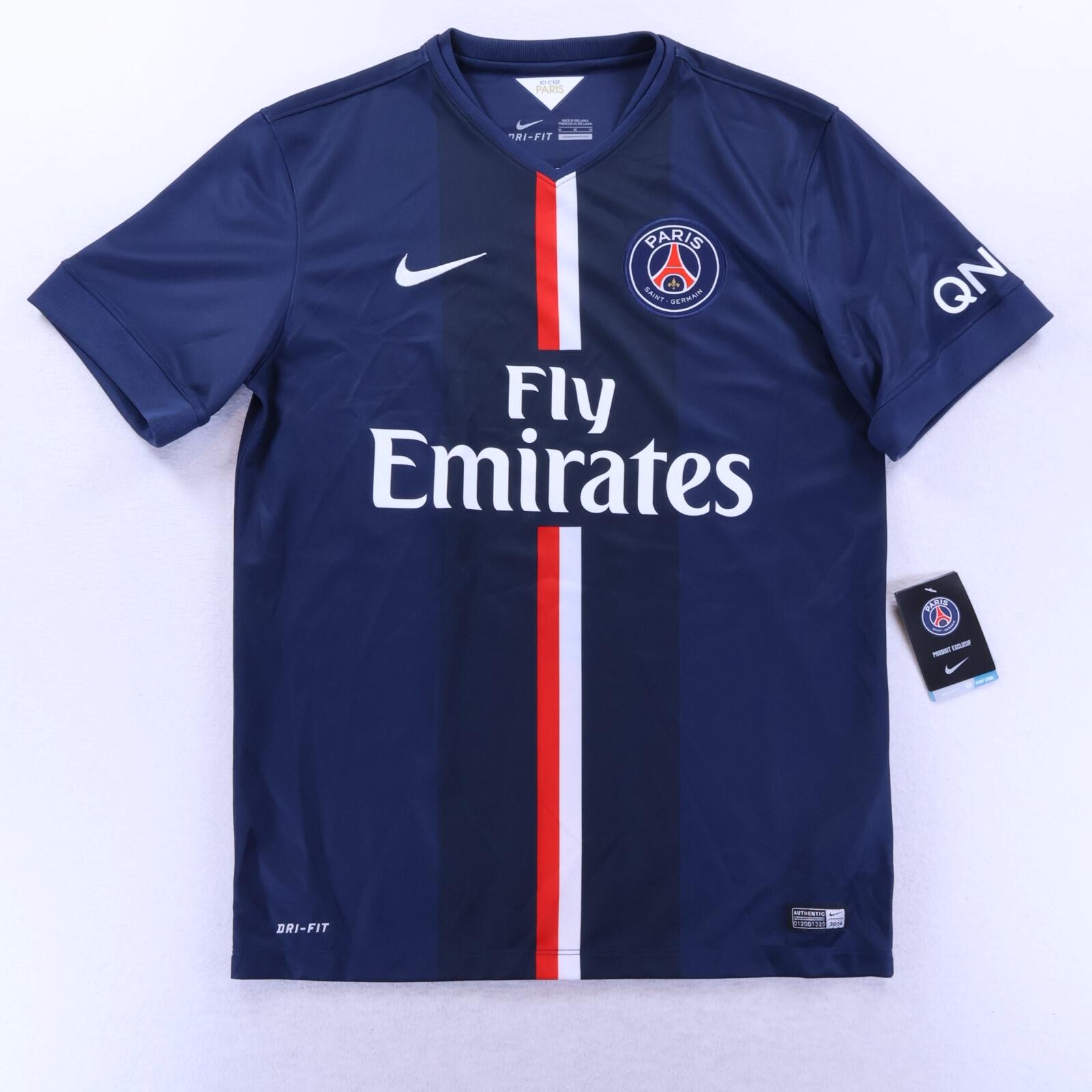*NWT* Paris Saint-Germain F.C Ibrahimović #10 2014/15 Home Shirt - M