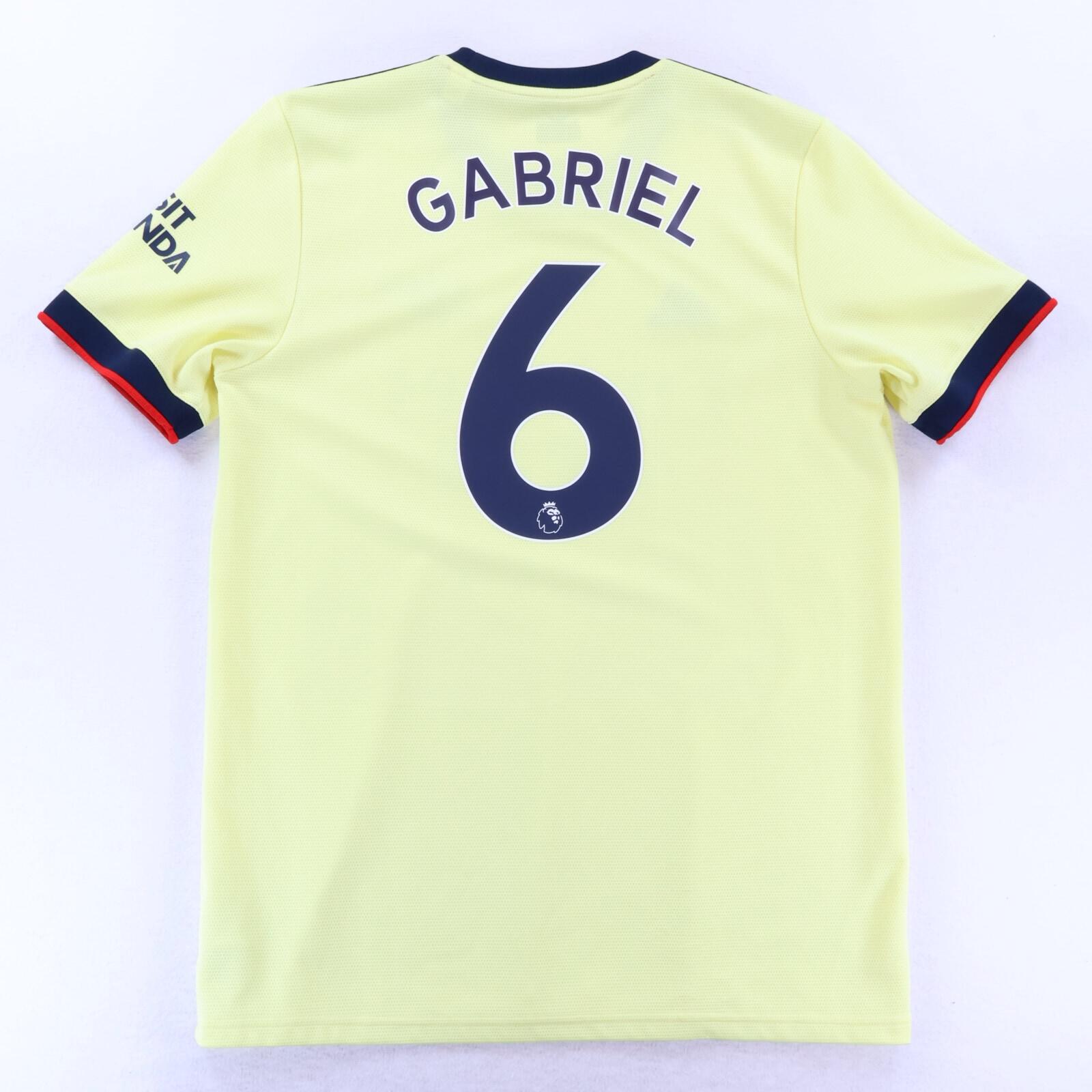 Arsenal Gabriel #6 2021/22 Away Shirt - L