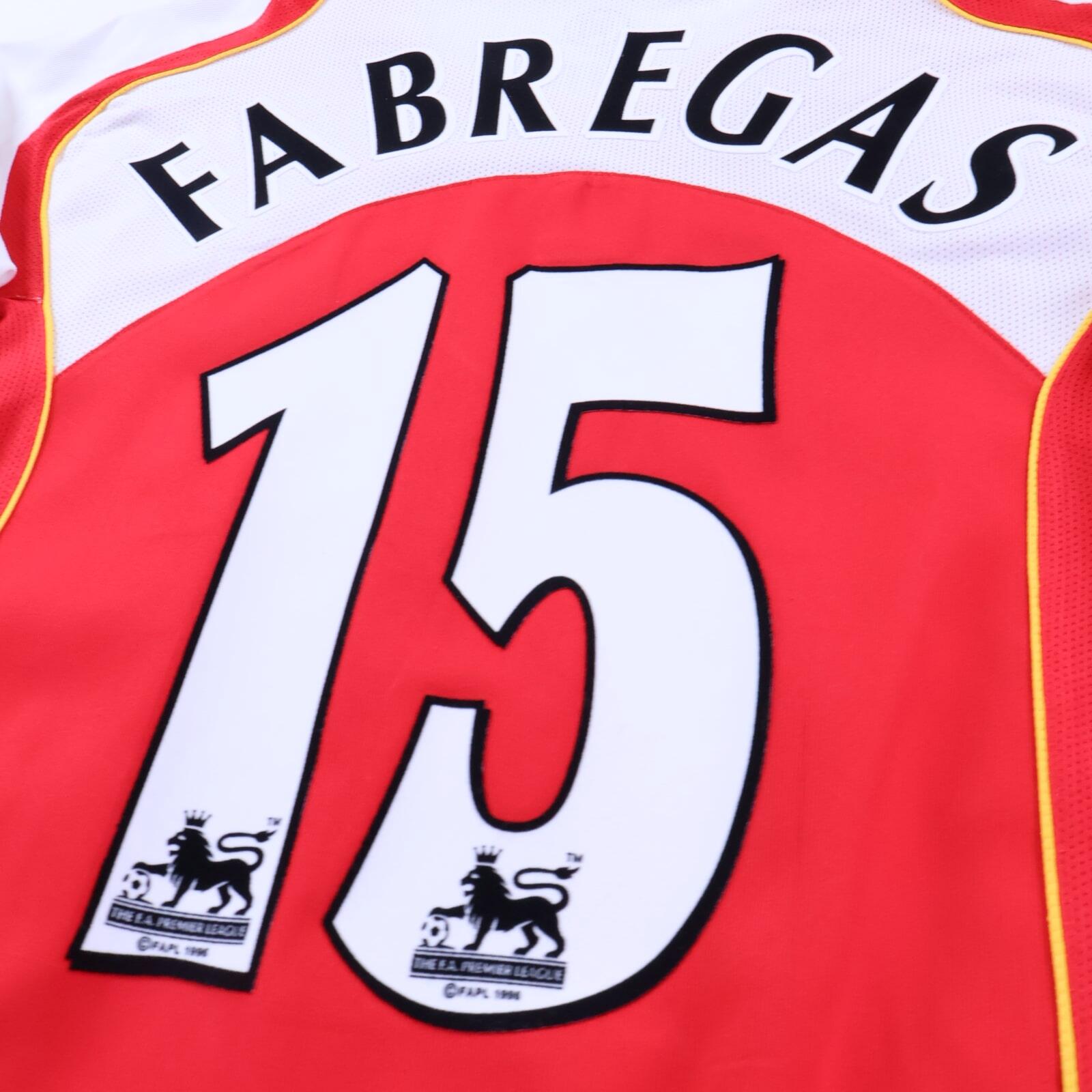 Arsenal Fabregas #15 2004/05 Home Shirt - L