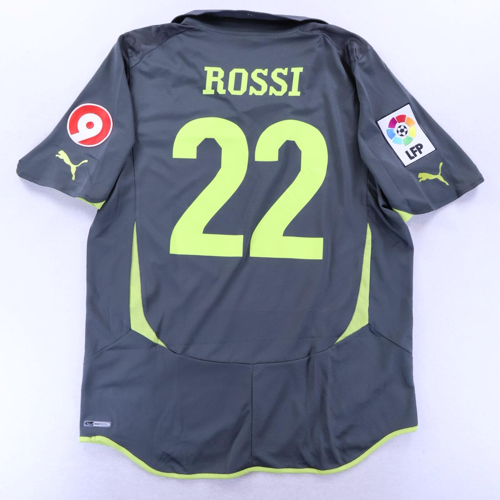 Villarreal Cf Rossi #22 2010/11 Away Shirt - XL