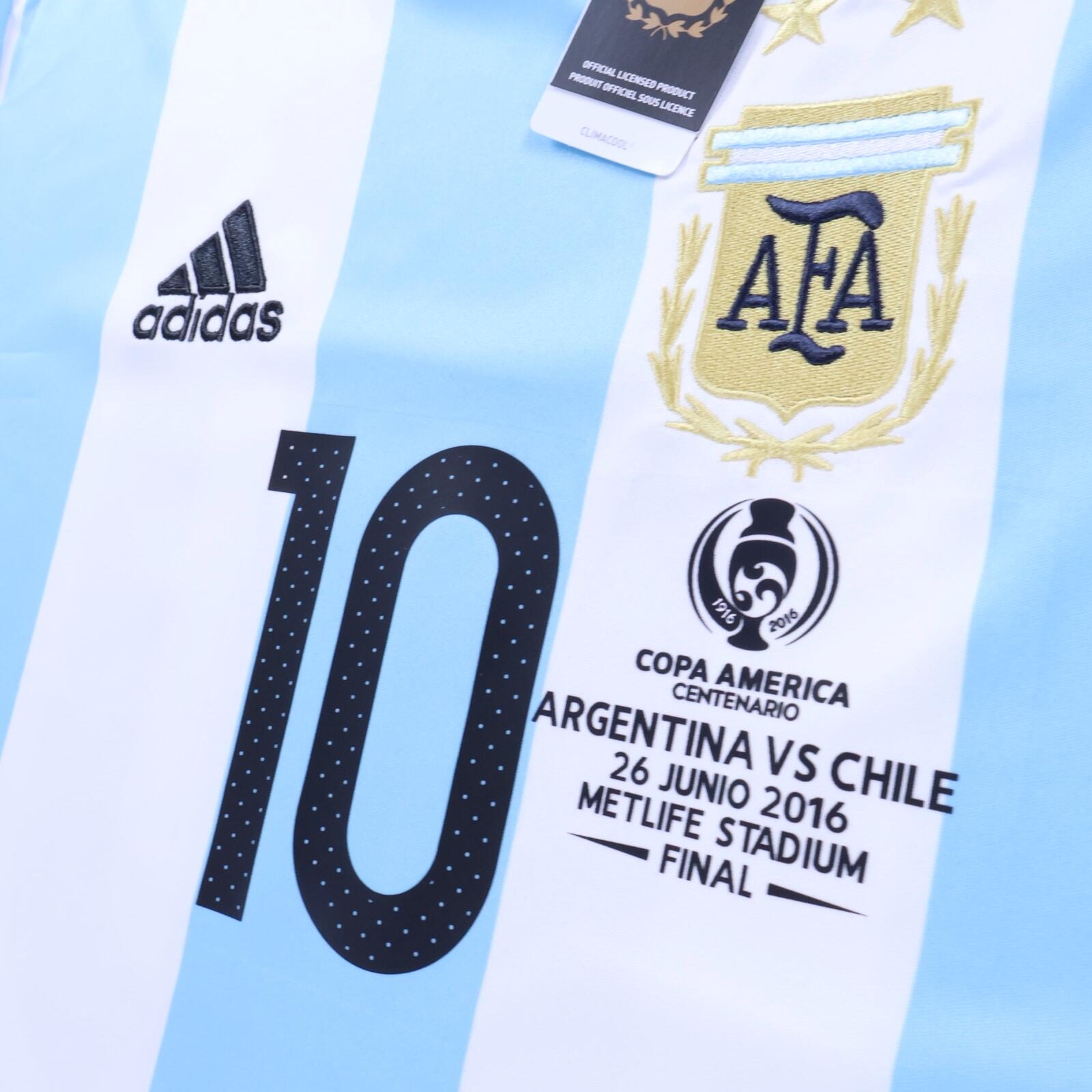 *NWT* Argentina Messi #10 2016 Home Shirt - L