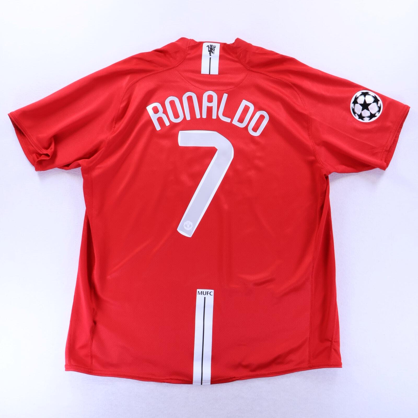 Manchester United Ronaldo #7 2007/09 Home Shirt - 2XL