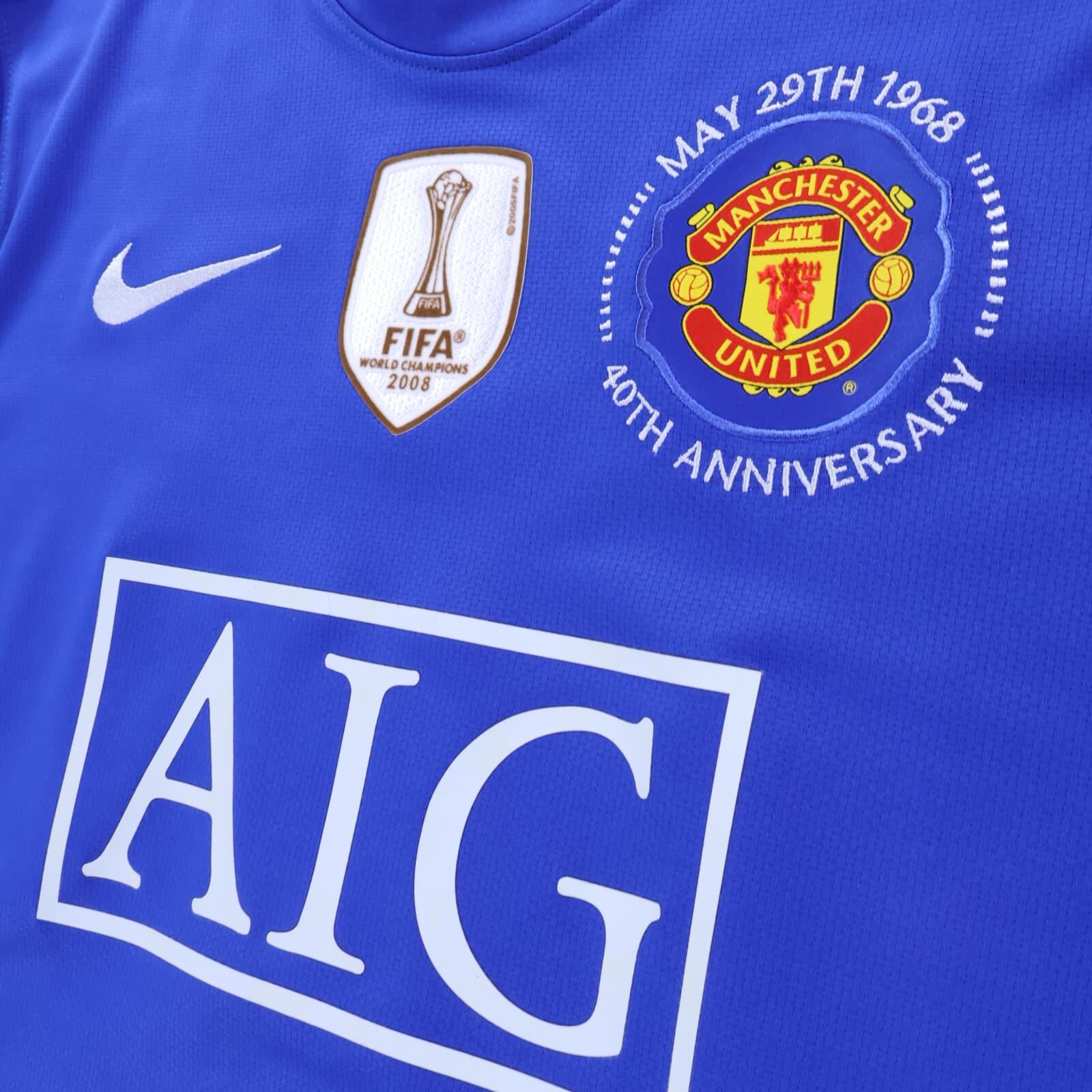 *MINT* Manchester United Ronaldo #7 2008/09 Third Shirt - L