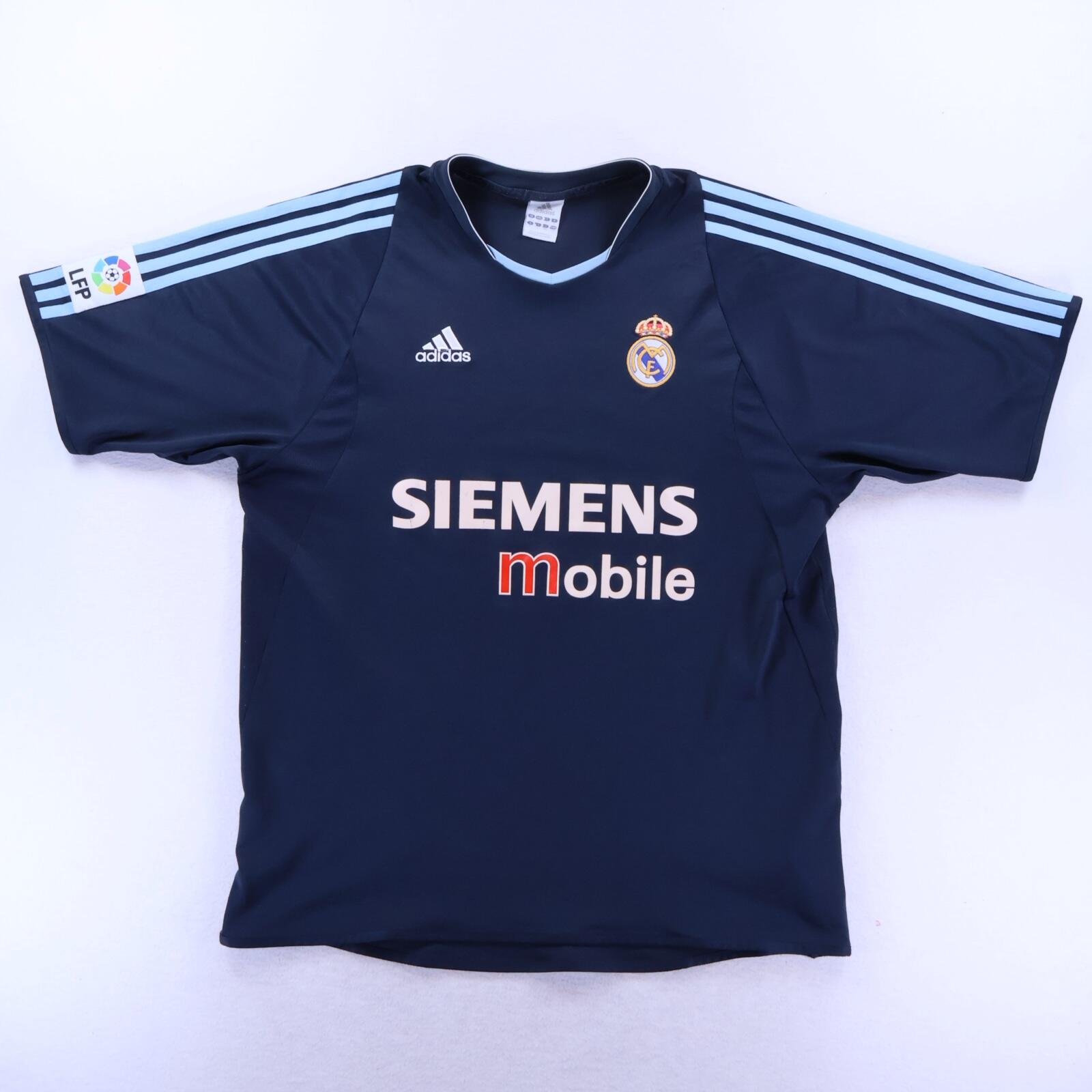 Real Madrid Zidane #5 2003/04 Away Shirt - L