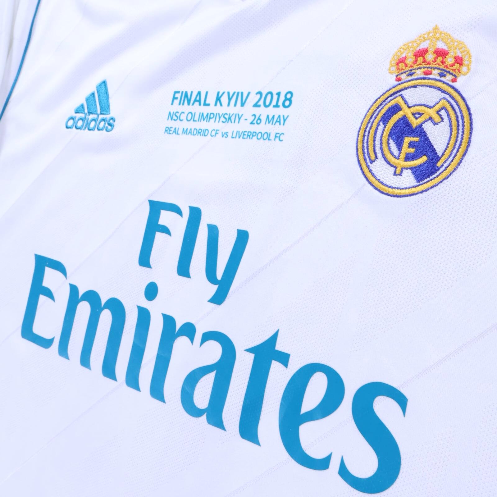 Real Madrid Bale #11 2017/18 Home Shirt - XL