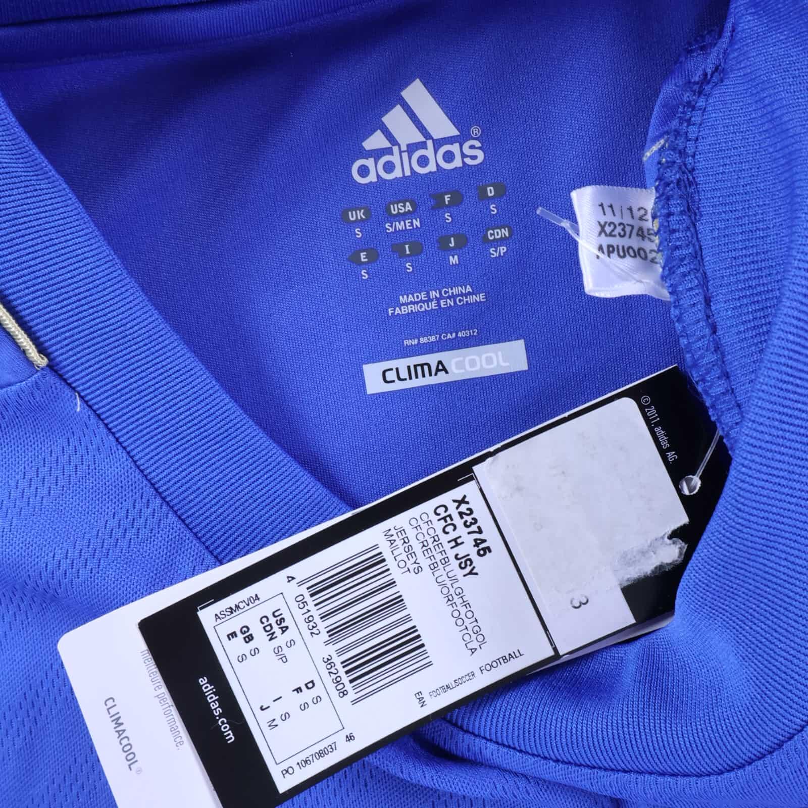 *NWT* Chelsea Hazard #17 2012/13 Home Shirt - S