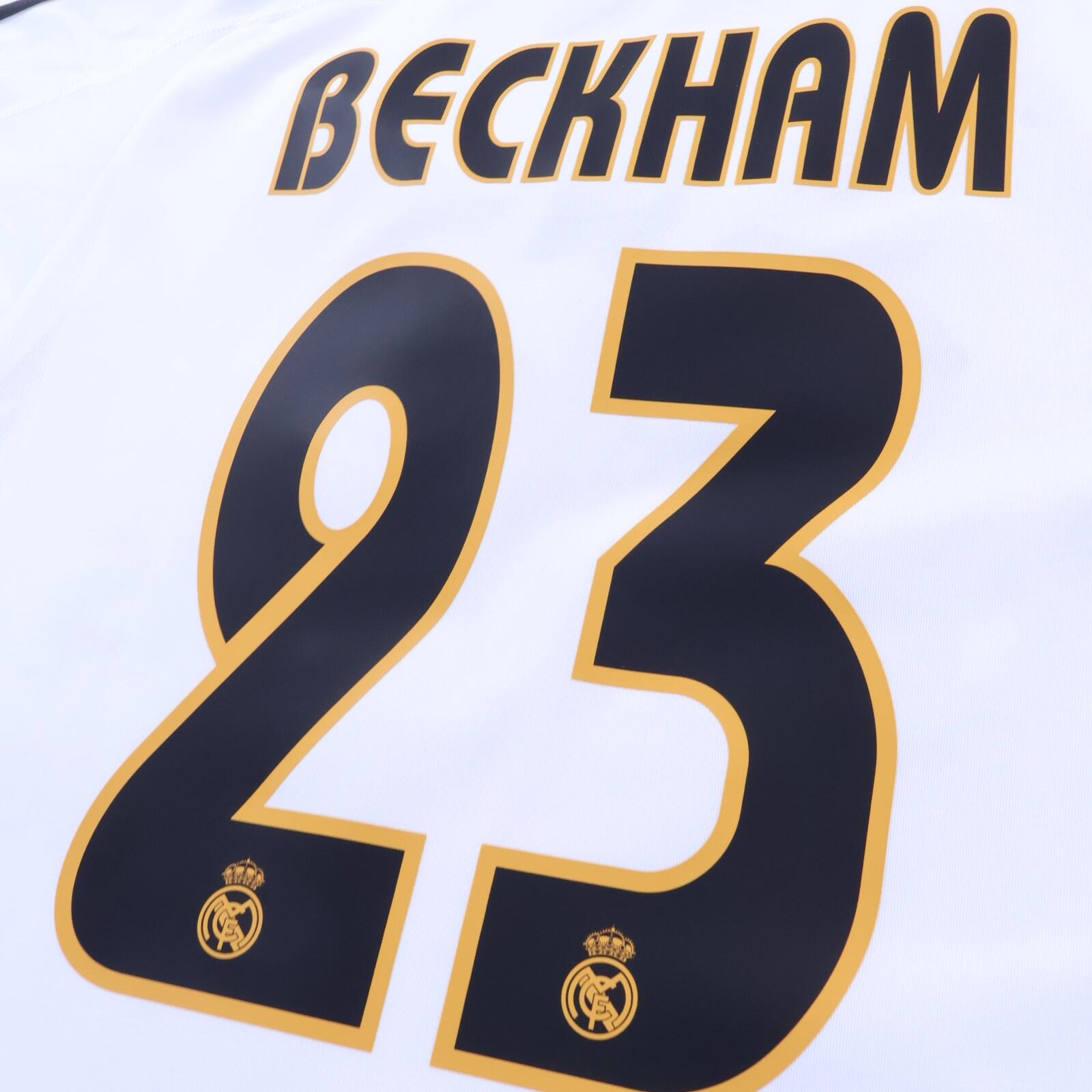 *MINT* Real Madrid Beckham #23 2003/04 Home Shirt - M