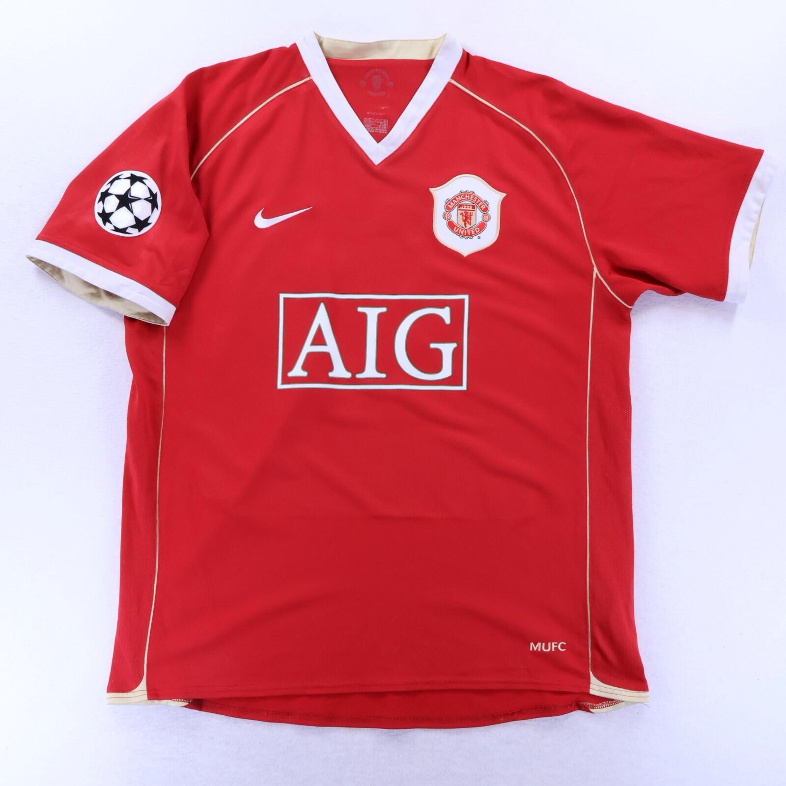 *MINT* Manchester United Ronaldo #7 2006/07 Home Shirt - L