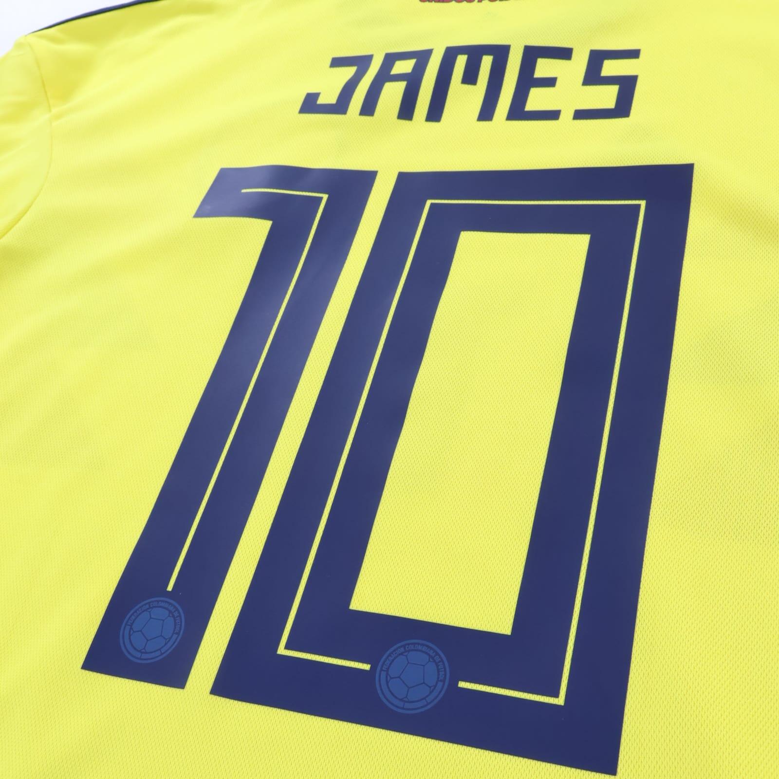 *NWT* Colombia James #10 2018/19 Home Shirt - Long Sleeve - M