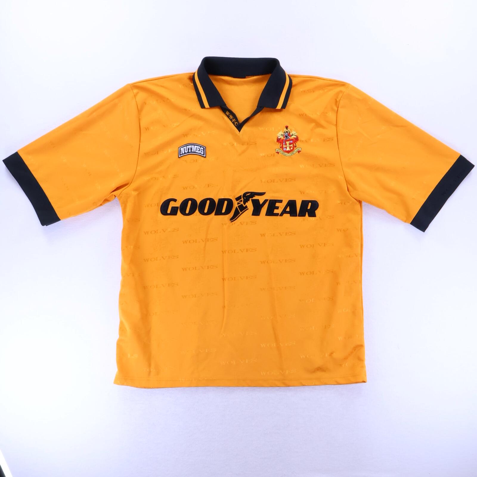 Wolverhampton Wanderers F.C 1995/96 Home Shirt - XL
