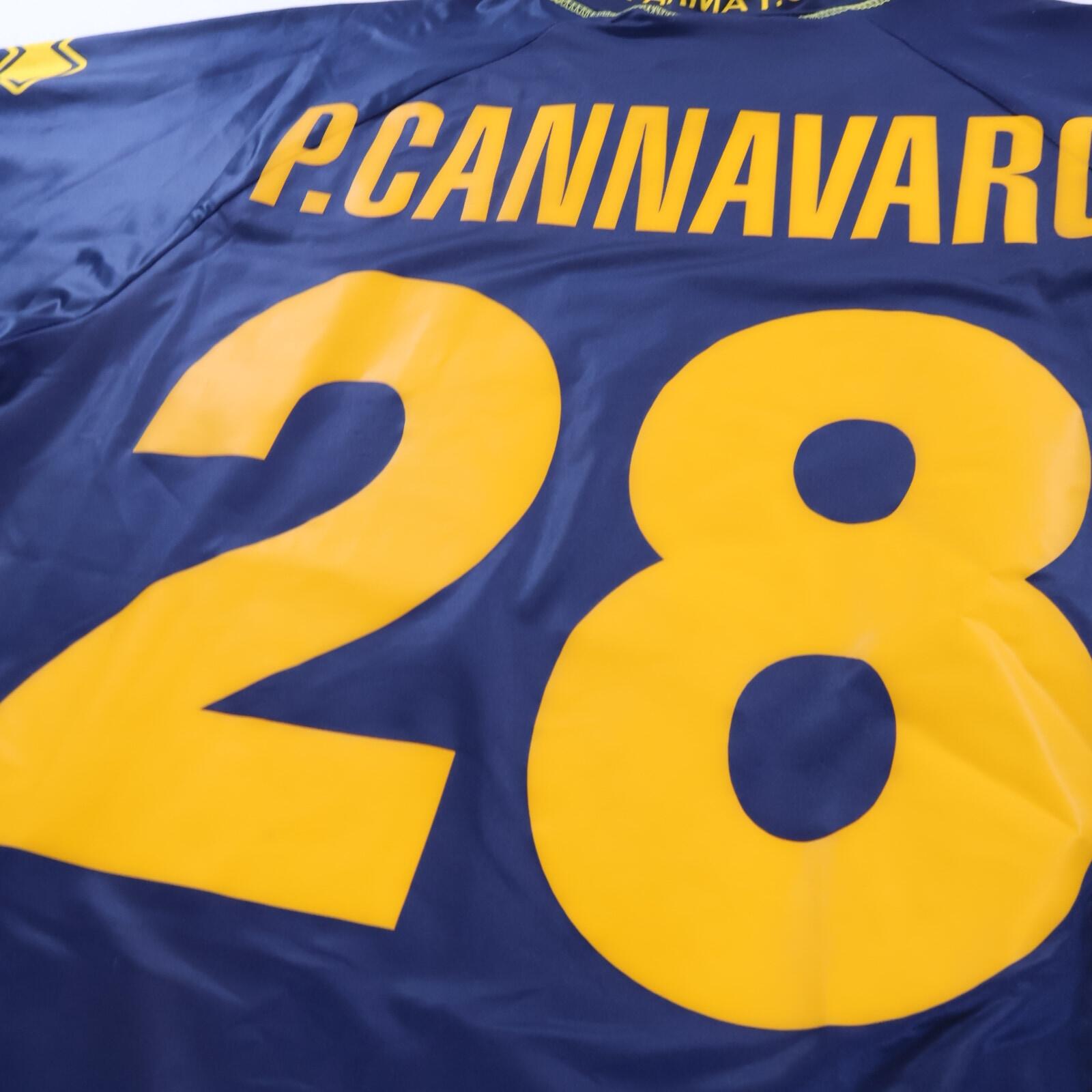 *NWT* Parma P. Cannavaro #28 2005/06 Third Shirt - M