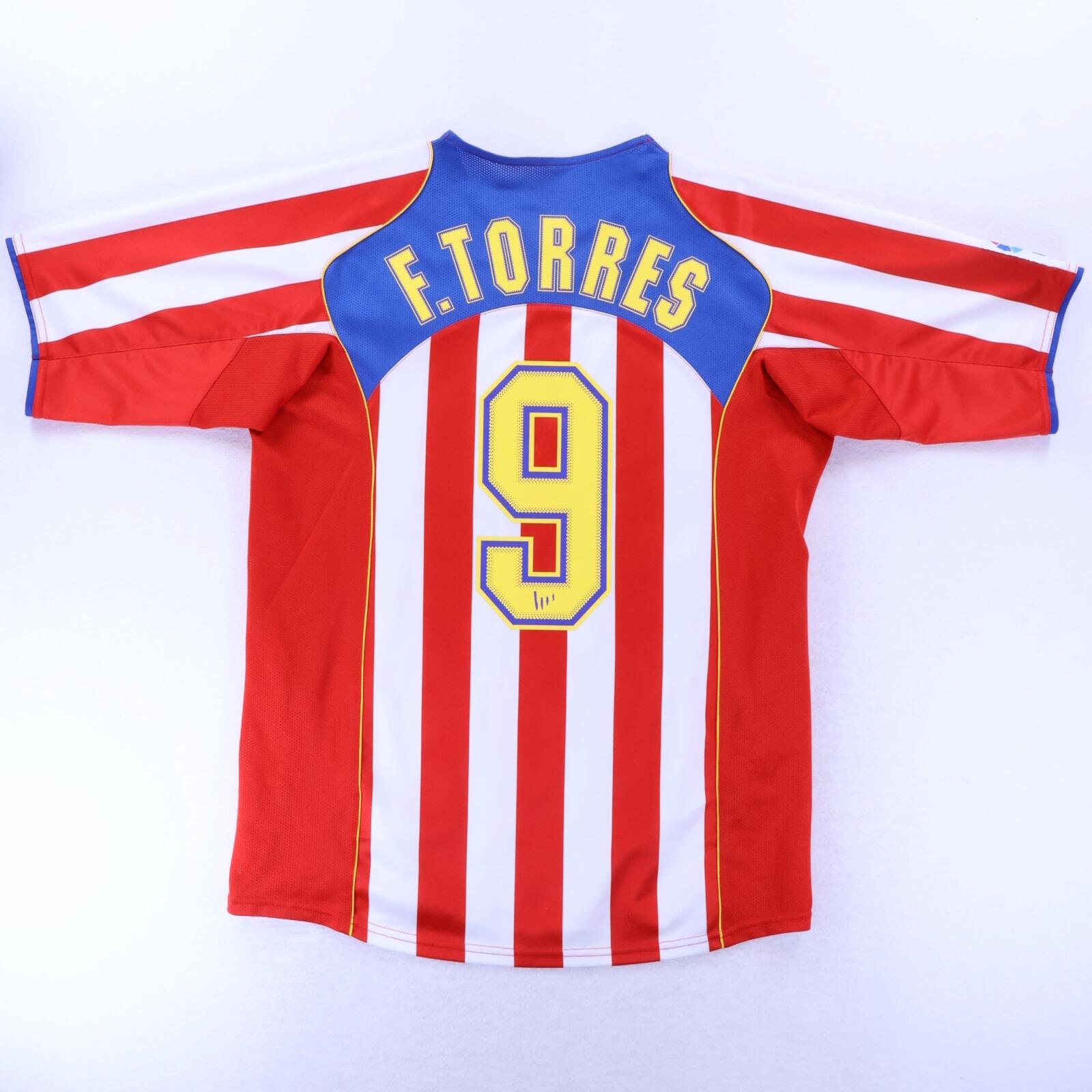 Atlético De Madrid F. Torres #9 2004/05 Home Shirt - M