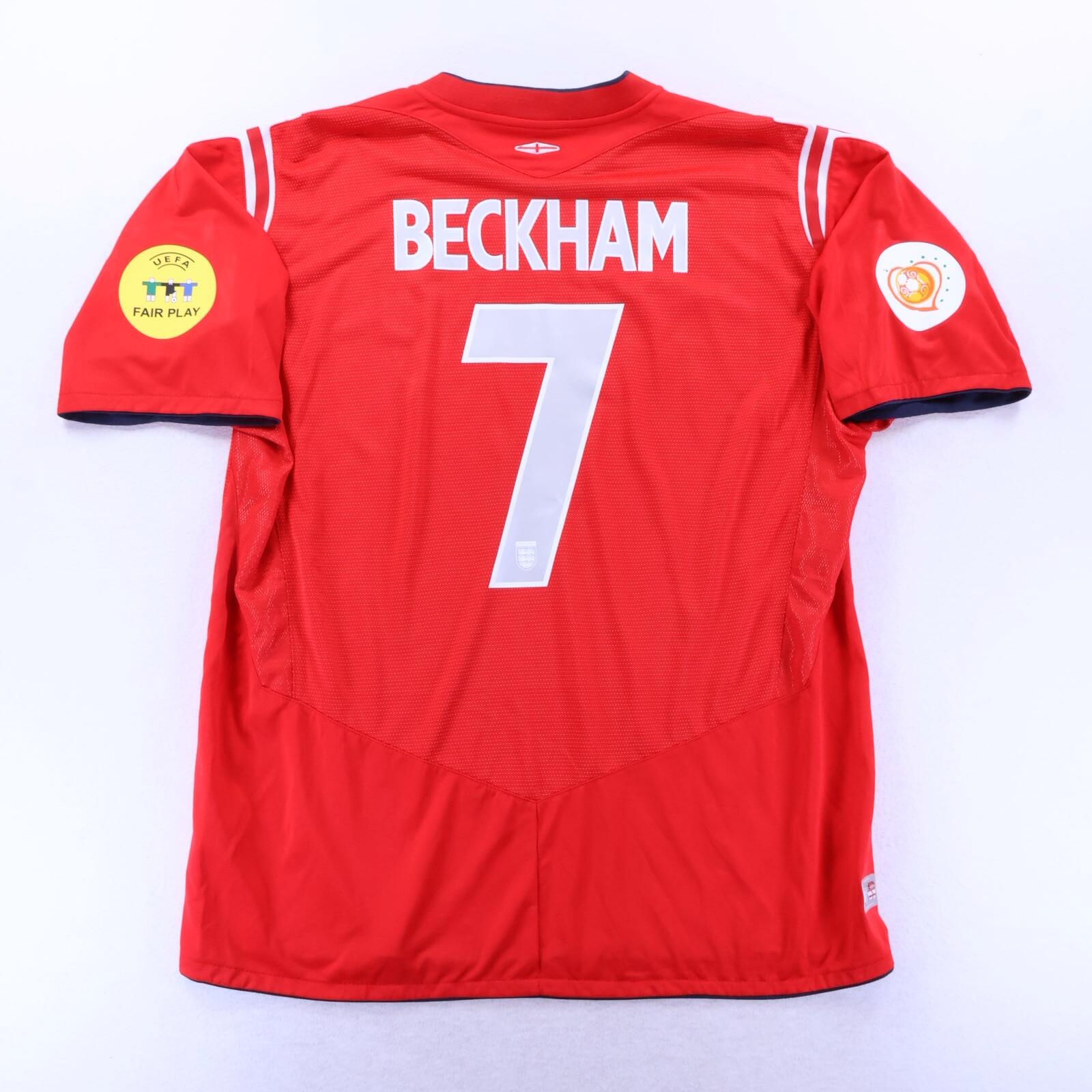England Beckham 2004/06 Away Shirt - 2XL
